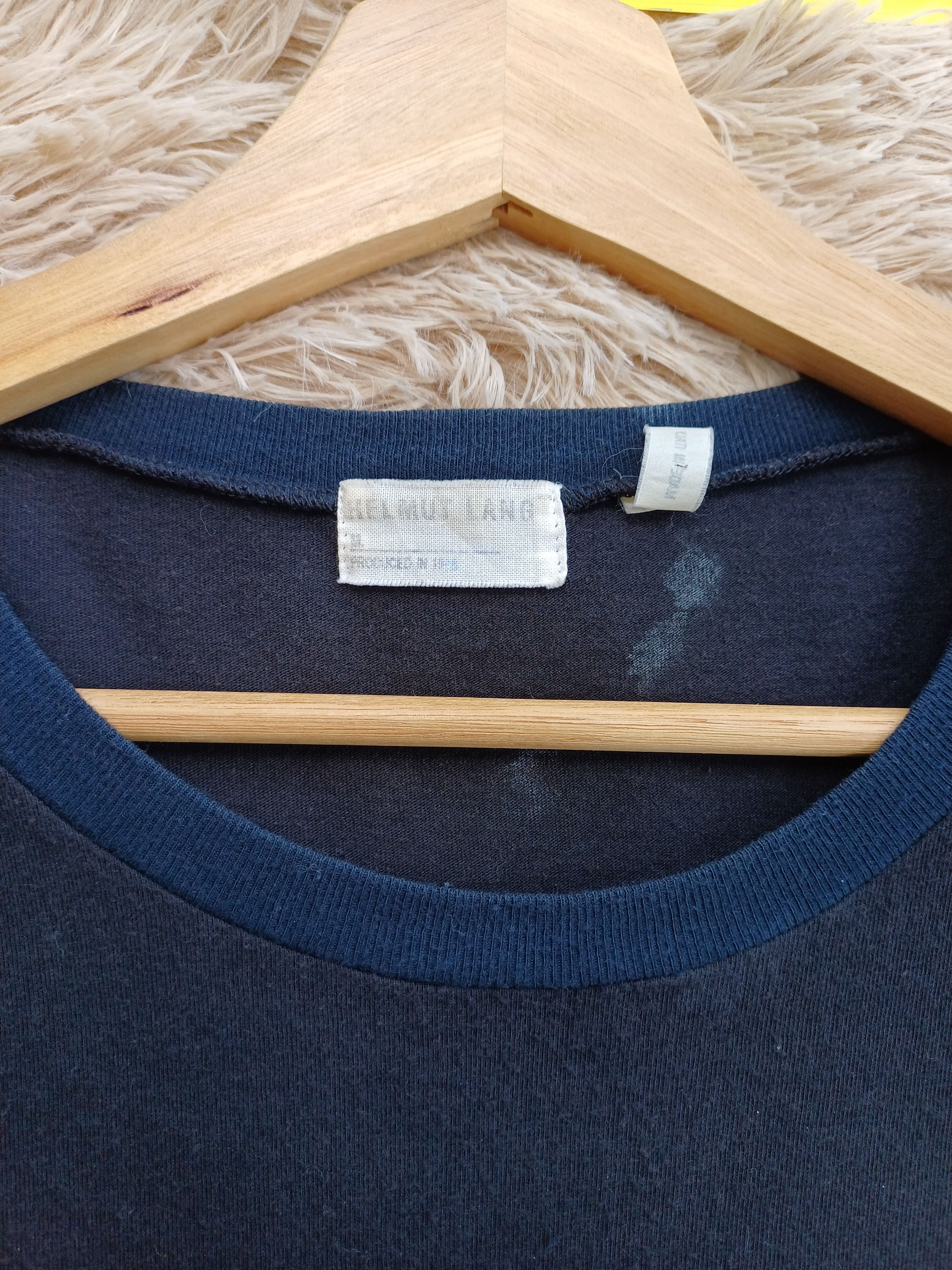Helmut Lang Vintage SS1998 Helmut Lang Jeans Limited Ed Spellout Tshirt Size US M / EU 48-50 / 2 - 9 Thumbnail