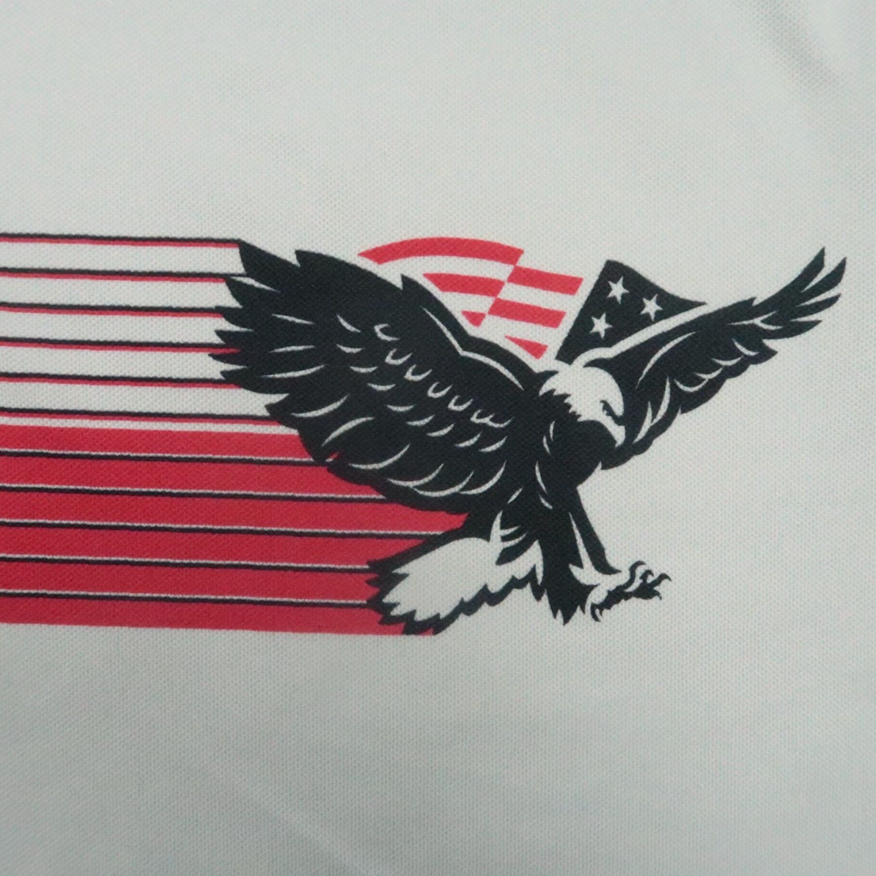 Puma Puma Shirt 2XL White Volition America Eagle America Performance Polo Mens Size US XXL / EU 58 / 5 - 4 Thumbnail