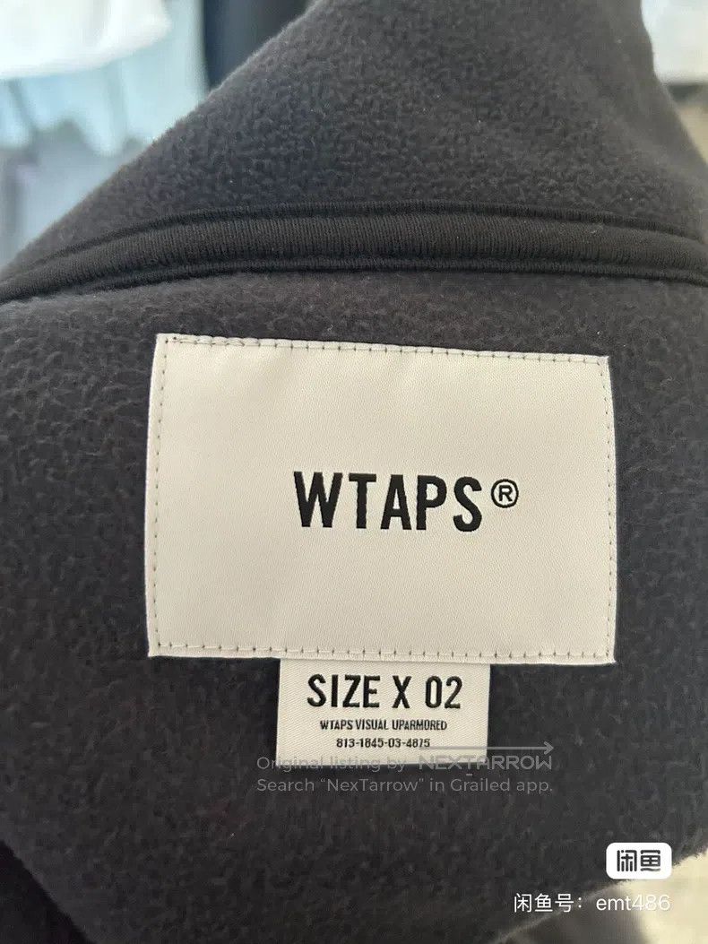 Wtaps Wtaps Fleece high collar zipper coat Size US M / EU 48-50 / 2 - 5 Thumbnail