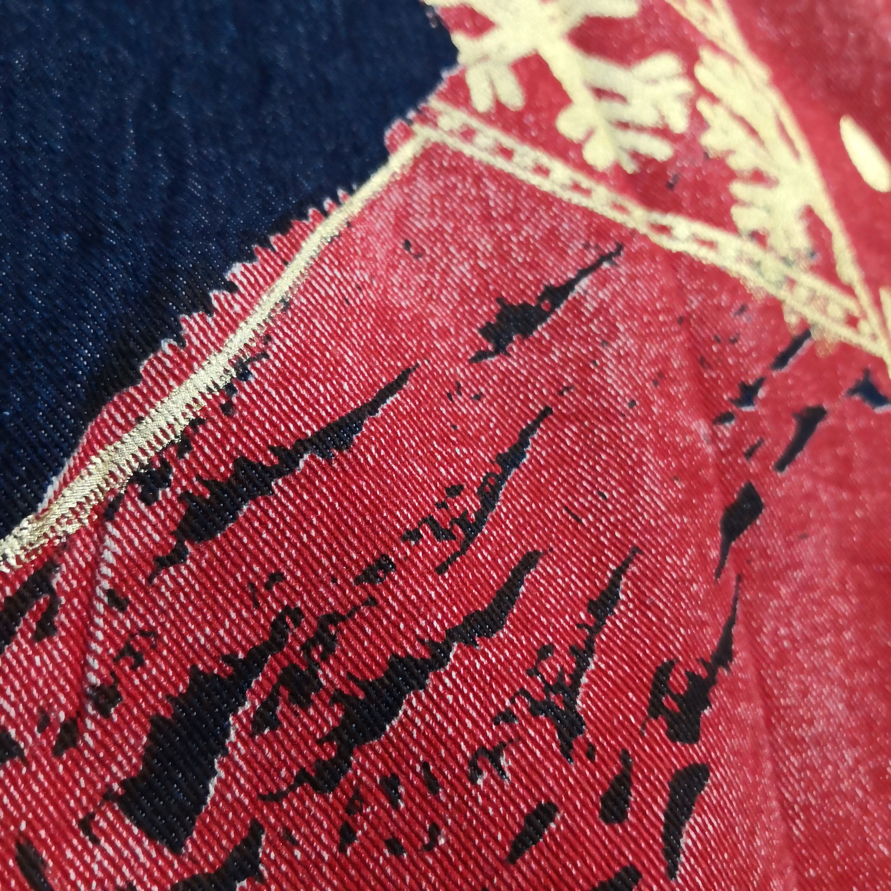 Hysteric Glamour × If Six Was Nine × Japanese Brand Vintage Y2K Baggy Custo Art Paint Denim Flared Size US 30 / EU 46 - 9 Thumbnail