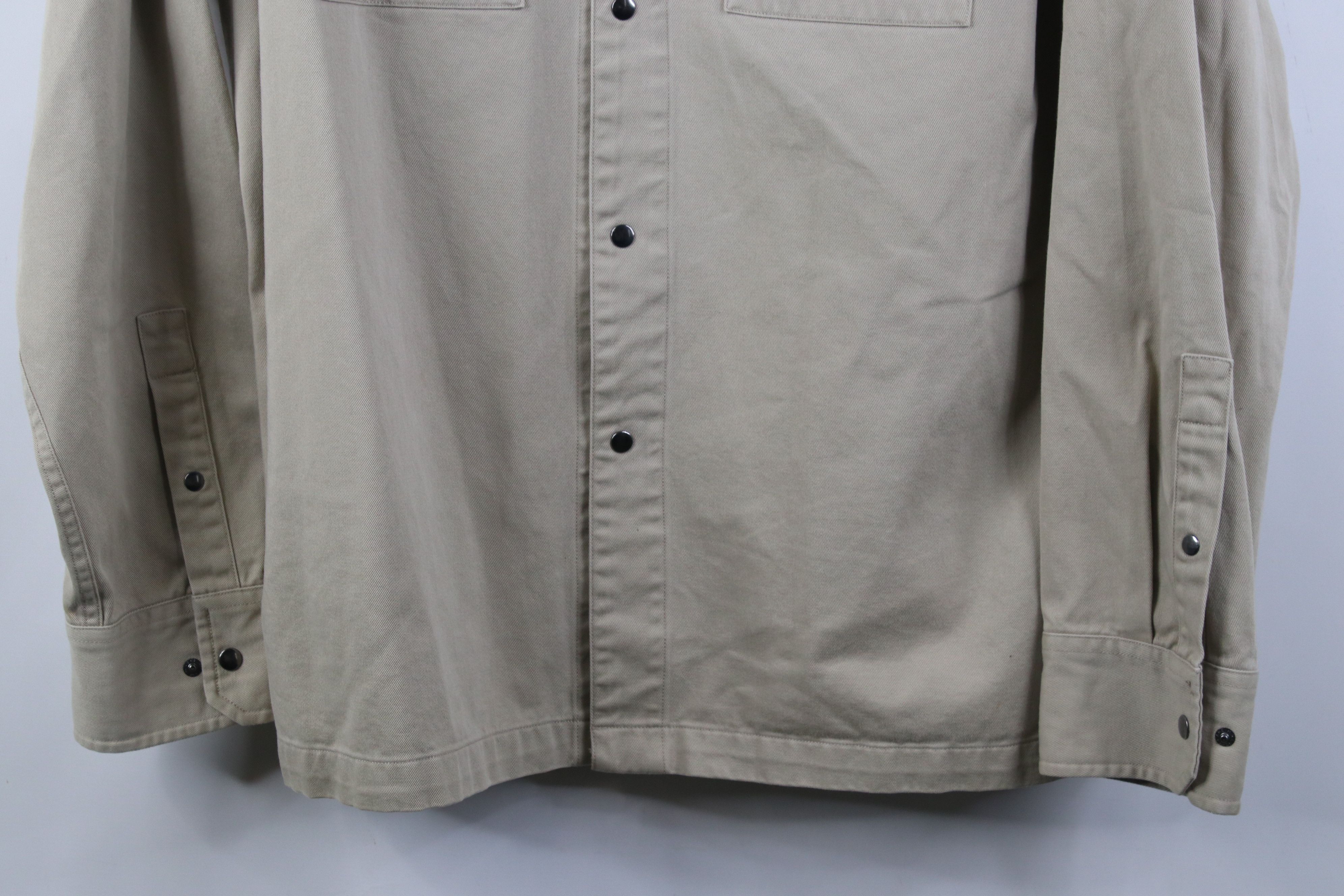 Banana Republic Vintage Y2K 2002 Banana Republic Snap Button Shirt Jacket Size US L / EU 52-54 / 3 - 3 Thumbnail