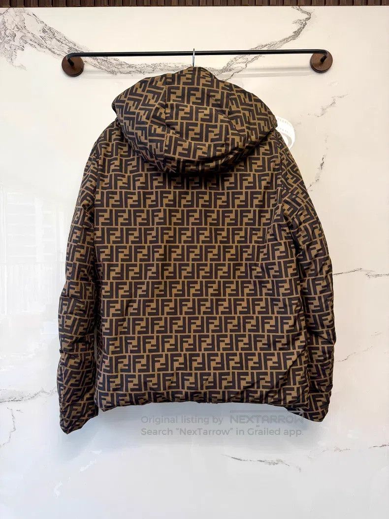 Fendi Fendi Double-sided down jacket with old flower print Size M / US 6-8 / IT 42-44 - 2 Thumbnail