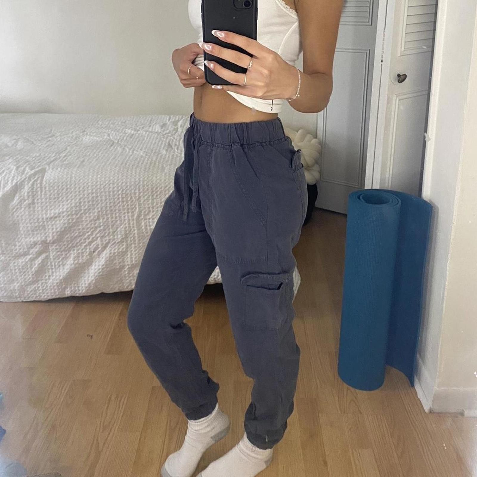 Other Grey cargo joggers with elastic waistband Size 28" / US 6 / IT 42 - 5 Thumbnail