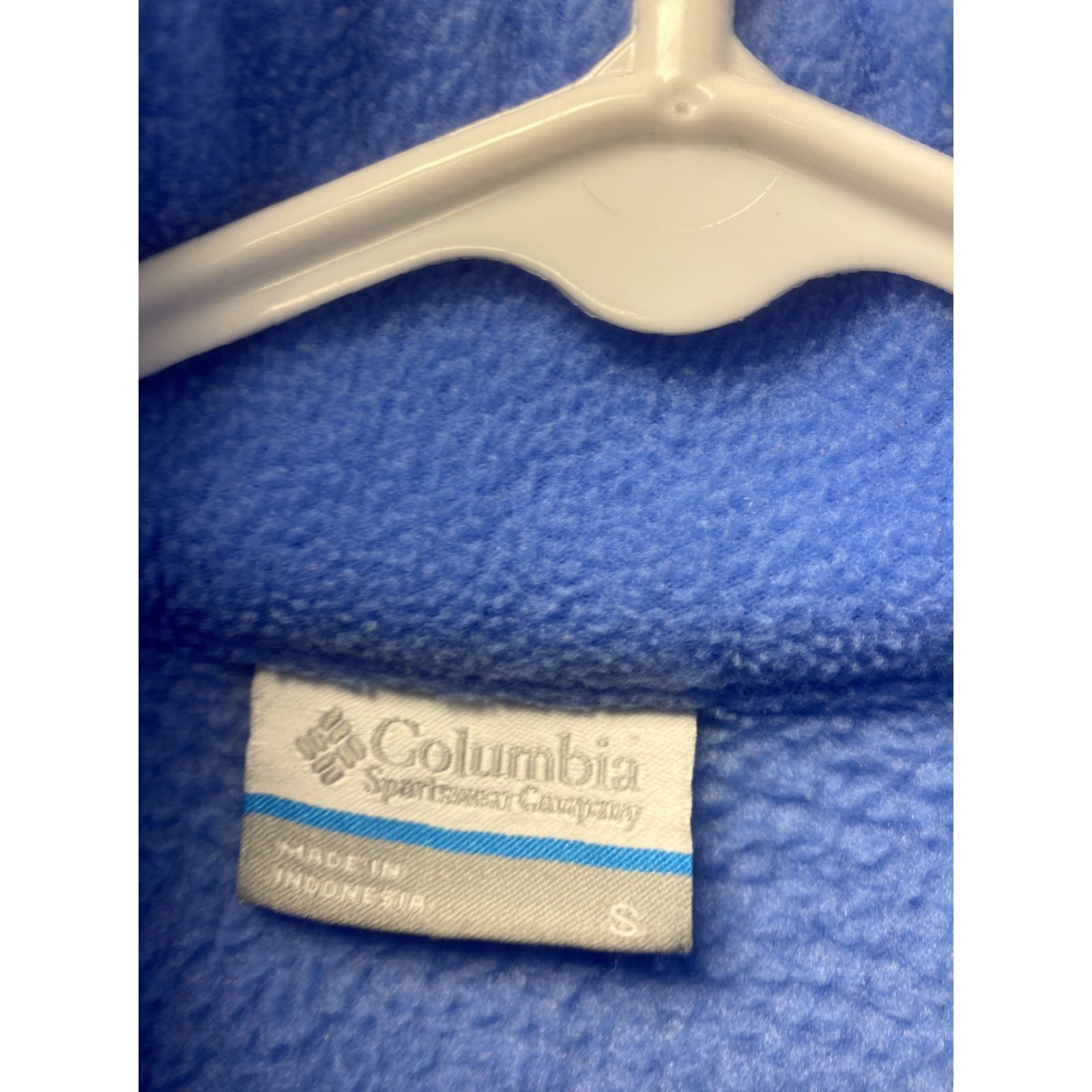 Vintage Columbia Women’s Fleece Jacket Blue Size S Polyester Jacket Basic Jacket Regular Women’s Blue 98-32 MPN 9832 Size S / US 4 / IT 40 - 5 Thumbnail