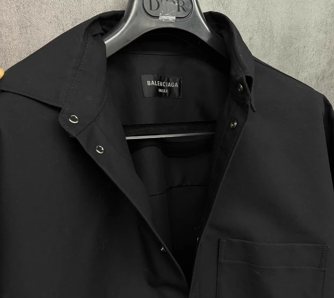 Balenciaga Unused Balenciaga 25kg Heavyweight Button-Down Shirt Jacket Size US S / EU 44-46 / 1 - 2 Thumbnail