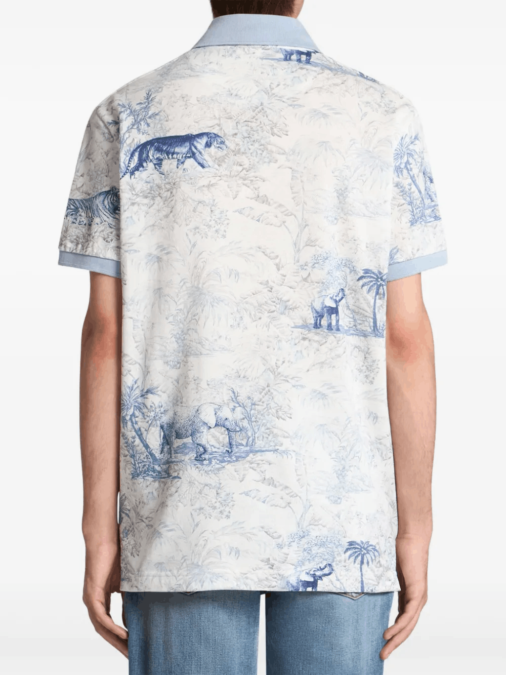 Other Safari Print Polo Shirt – Men’s Short Sleeve Polo Size US M / EU 48-50 / 2 - 5 Thumbnail
