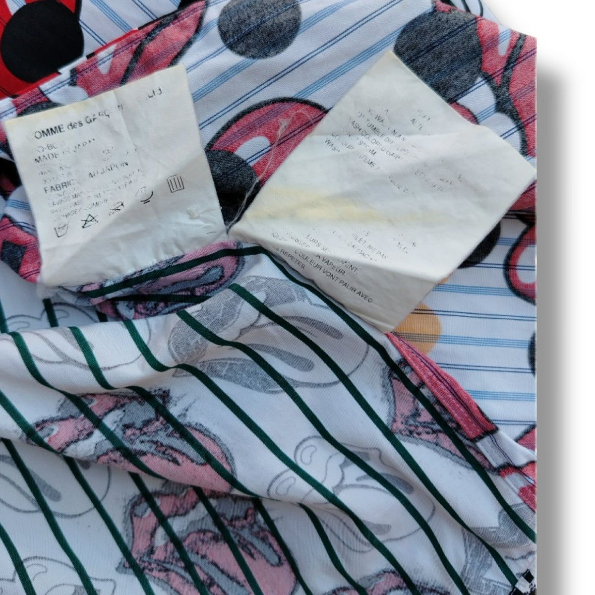 Comme des Garcons Homme Plus ARCHIVE CDG Homme Plus x Rolling Stones S/S06 Rip & Tongue Size US S / EU 44-46 / 1 - 9 Thumbnail