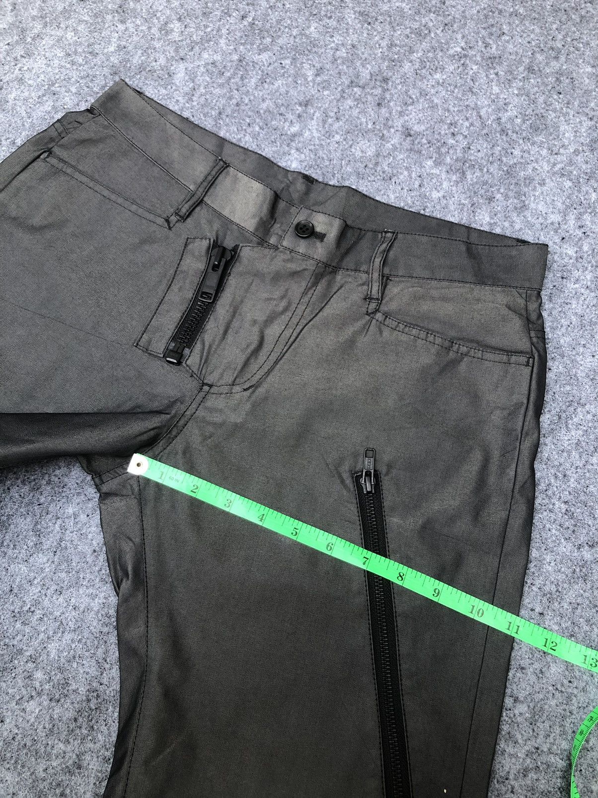 Japanese Brand × Katharine Hamnett London × Le Grande Bleu (L.G.B.) Y2K💥 Katharine Hamnett Zipper Pants Size US 31 - 13 Thumbnail