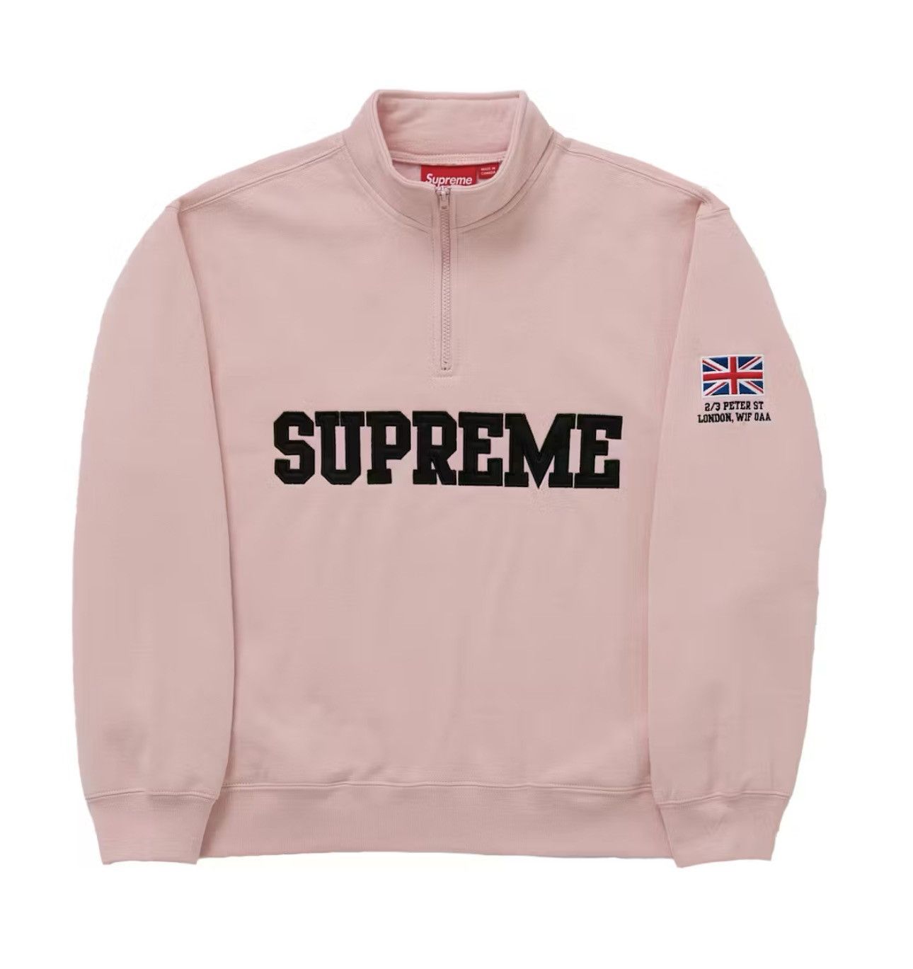 Supreme Supreme Shop Flag Half Zip Pullover Size US M / EU 48-50 / 2 - 5 Thumbnail