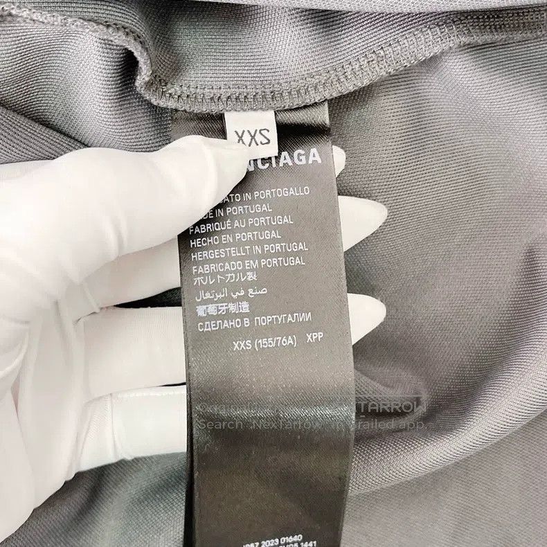 Balenciaga Balenciaga Gray Ski Series Ice Hockey Long Sleeve Shirt Size US XXS / EU 40 - 9 Thumbnail