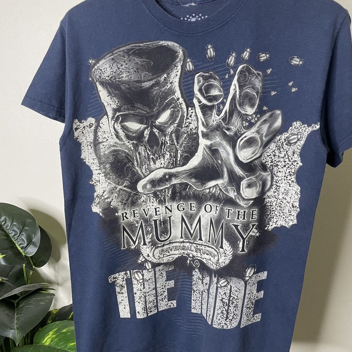 Universal Studios × Vintage Vintage 2013 Revenge of The Mummy Horror Movie Promo Tee Size US S / EU 44-46 / 1 - 2 Thumbnail