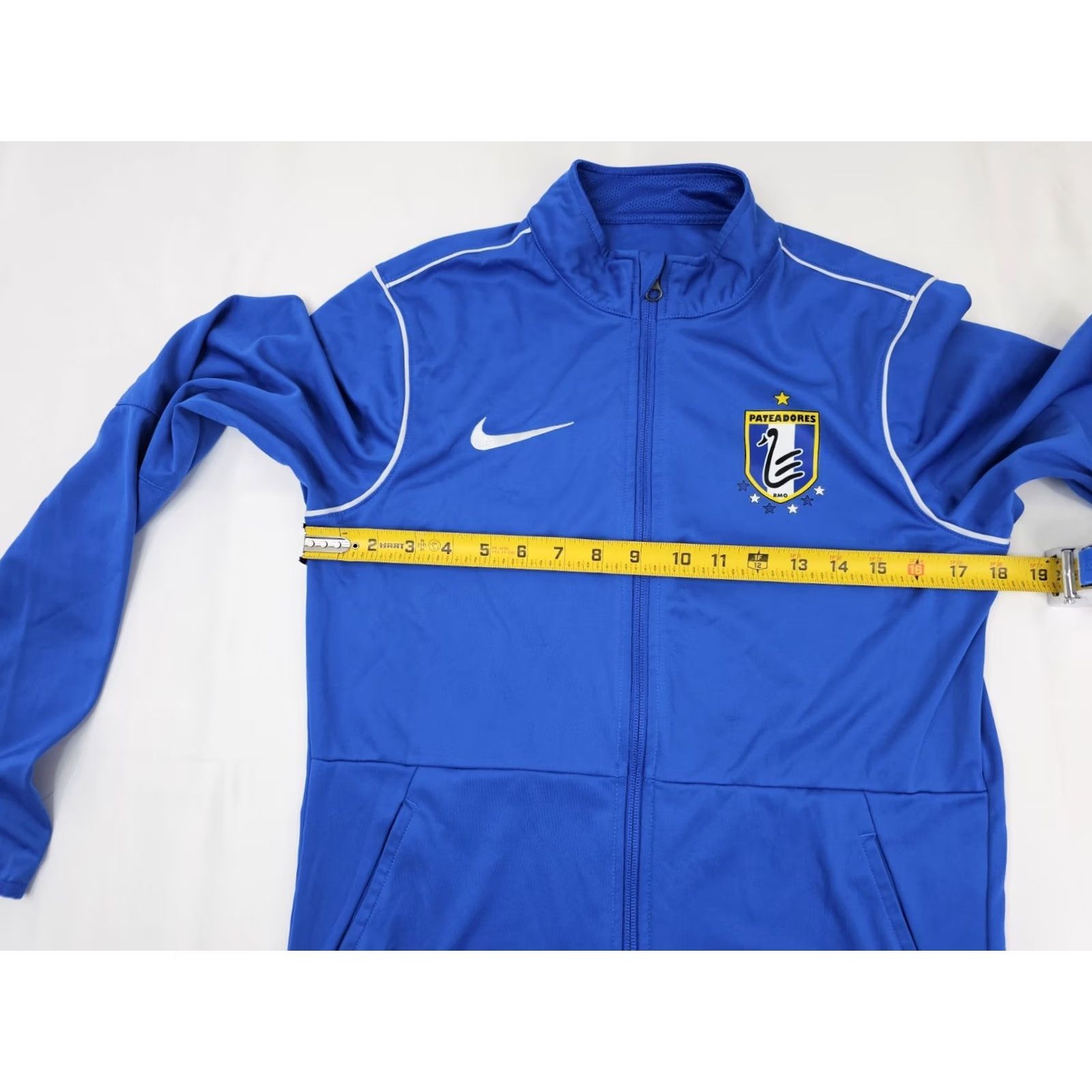 Nike Nike Park 20 Track Jacket Soccer Blue Wicking Full Zip - Pateadores Mens S Size US S / EU 44-46 / 1 - 7 Thumbnail