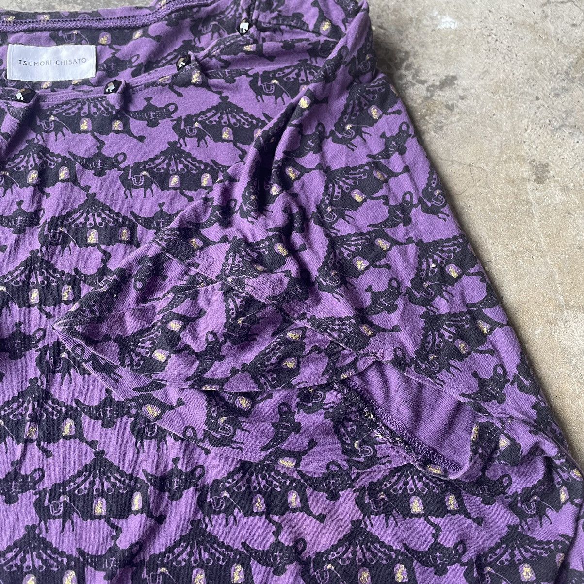 Designer × Issey Miyake × Tsumori Chisato 🔥Rare🔥🇯🇵Tsumori Chisato Blink Blink Glowing Persia Long Shirt Size L / US 10 / IT 46 - 8 Thumbnail