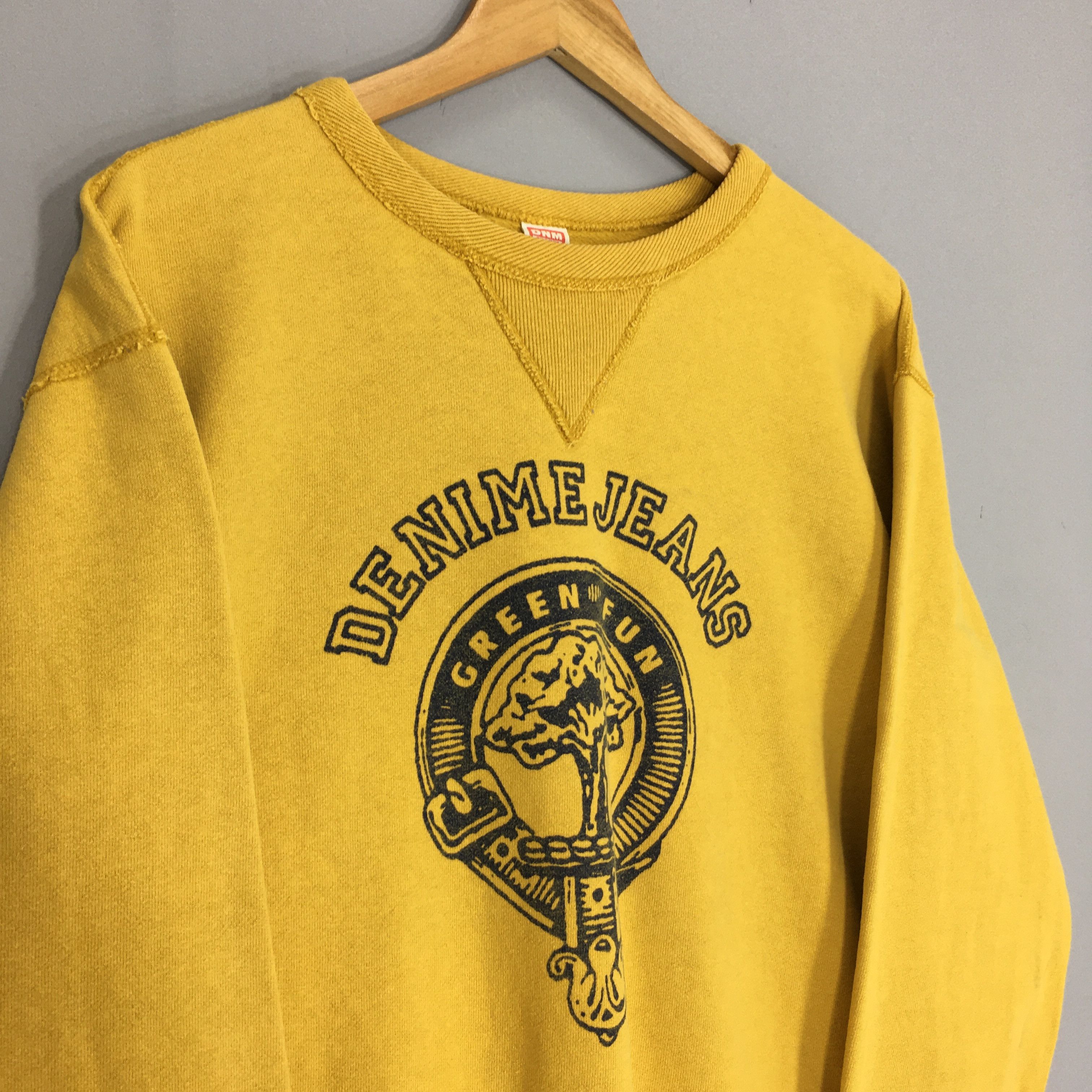 Denime × Japanese Brand Vintage Denime Jeans Japan Sweatshirt Large Size US L / EU 52-54 / 3 - 3 Thumbnail