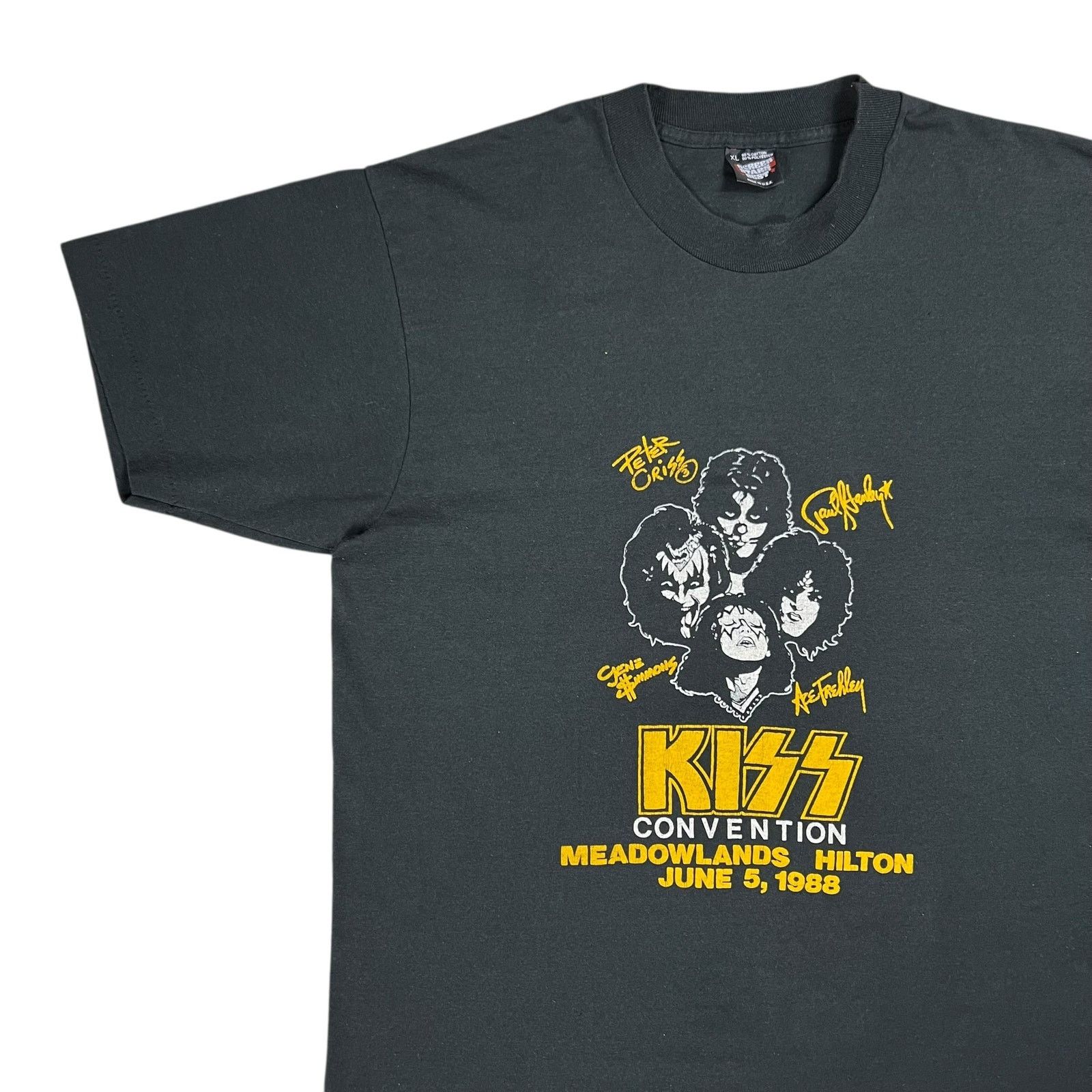 Band Tees × KISS × Vintage 1988 KISS Convention Meadowlands, New Jersey band tee Size US L / EU 52-54 / 3 - 4 Thumbnail