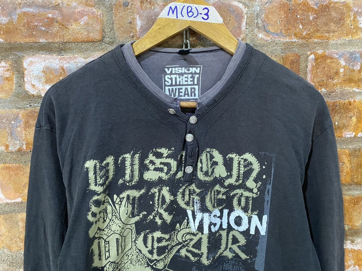 Seditionaries × Vintage × Vision Streetwear 2000s Vision punk and anarchy shirt Size US L / EU 52-54 / 3 - 3 Thumbnail