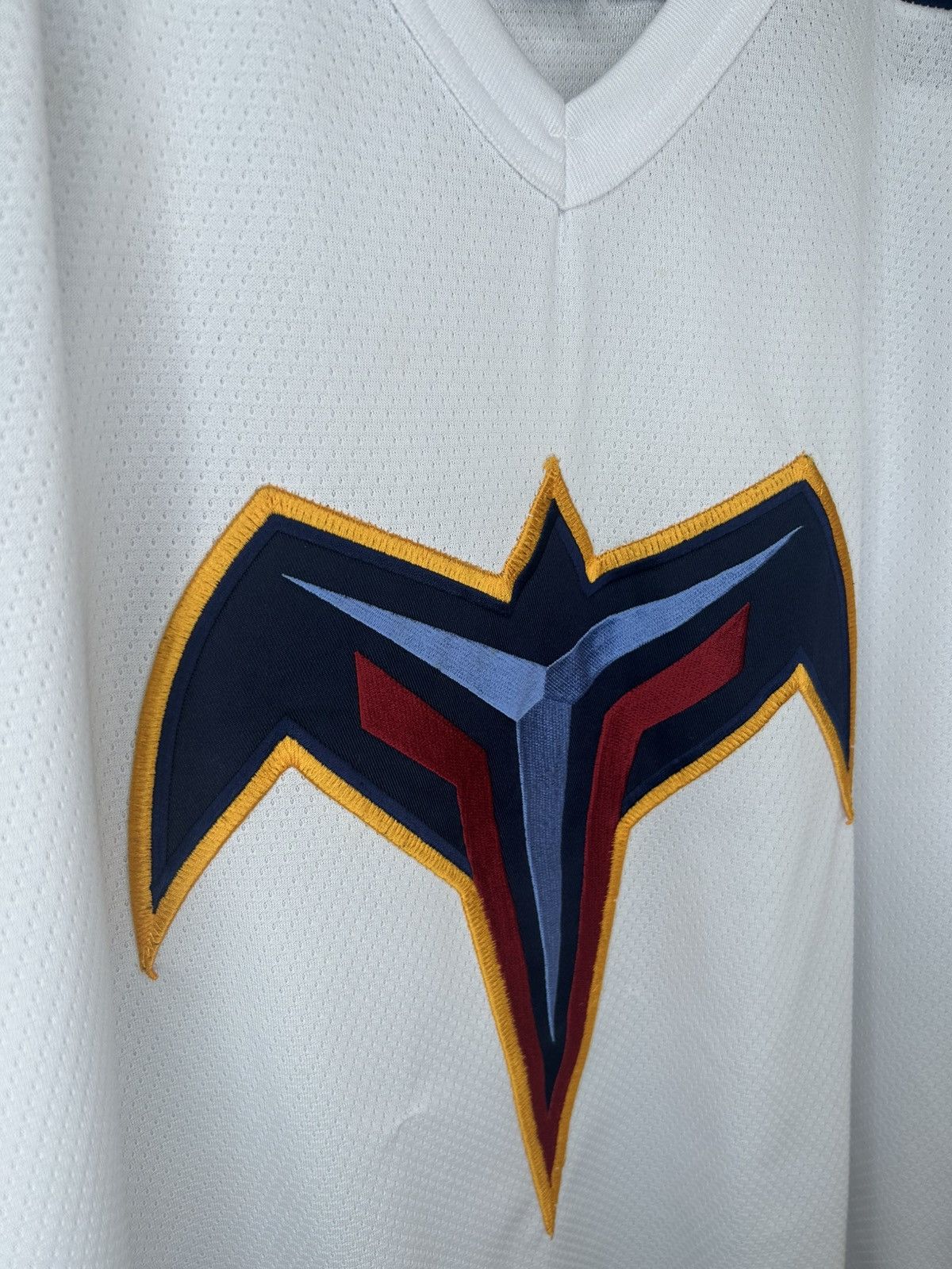 Ccm Vintage CCM Atlanta Thrashers NHL Jersey Size US L / EU 52-54 / 3 - 3 Thumbnail
