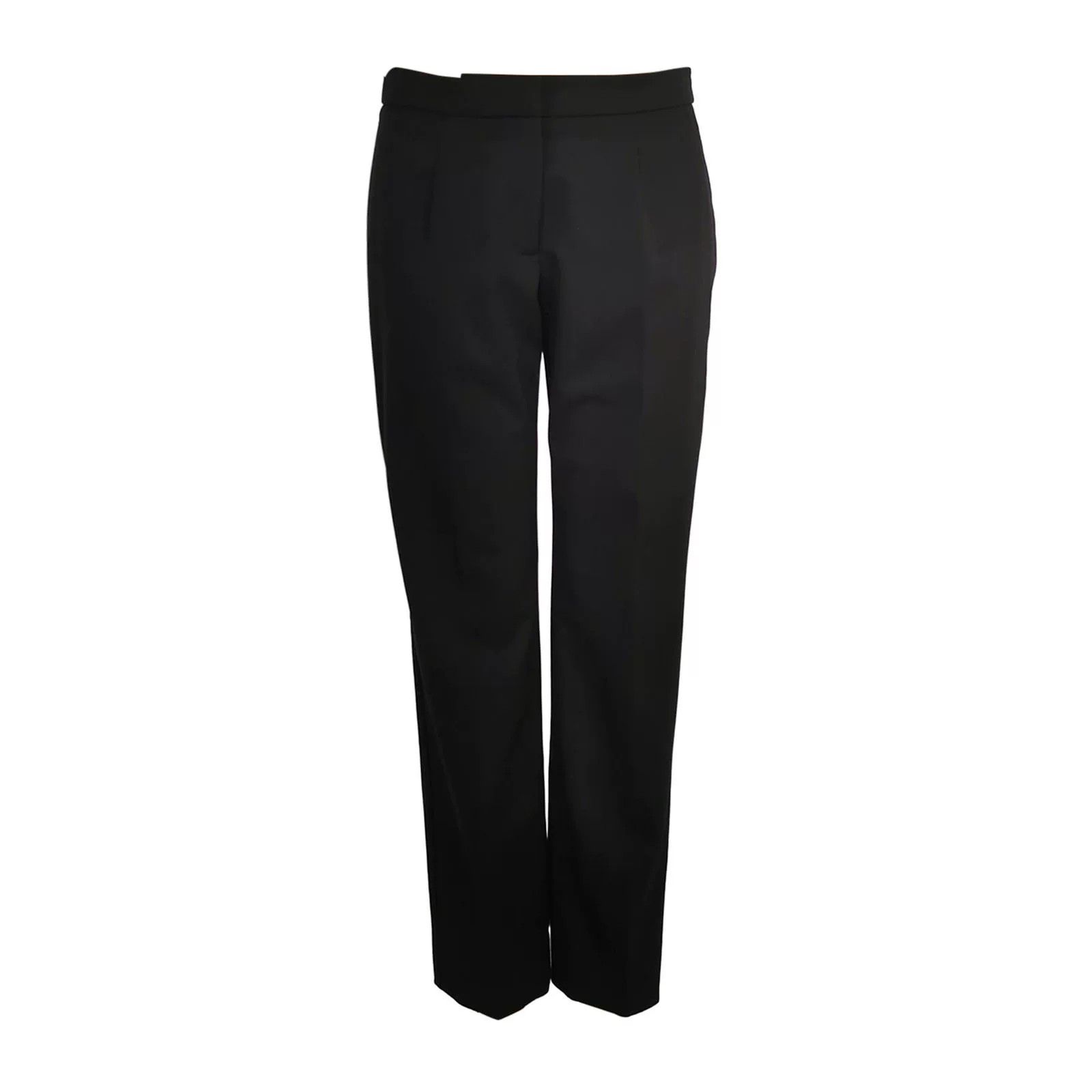 Alexander McQueen Alexander McQueen Wool Blend Solid Trousers 40 Size 40" / US 18 - 1 Thumbnail