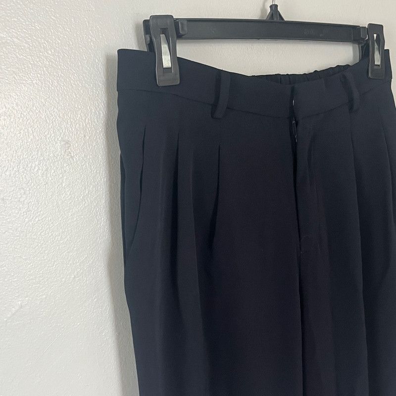 Uniqlo Uniqlo Women's Black Trousers XS Size 25" / US 0 / IT 36 - 3 Thumbnail
