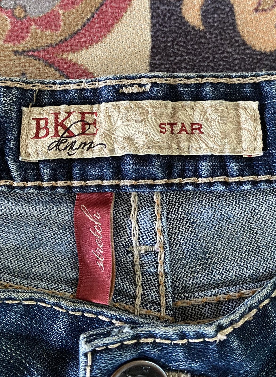 BKE × Japanese Brand × Vintage 🔥FLARE🔥🔥Japanese Brand BKE Flare Distressed Denim Size US 31 - 12 Thumbnail