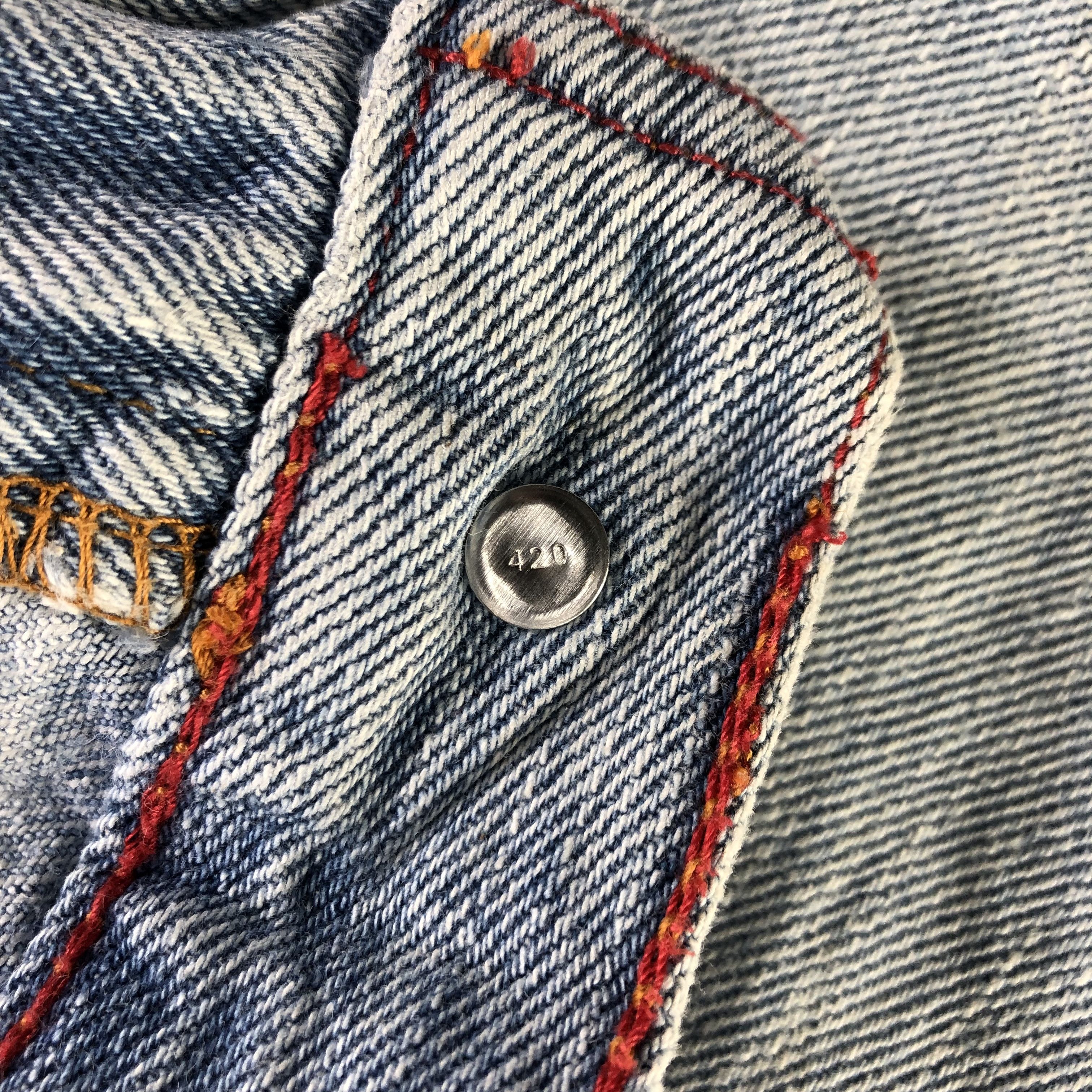 Levi's Vintage Blue Wash Levis 550 Jeans-J3006 Size US 32 / EU 48 - 8 Thumbnail