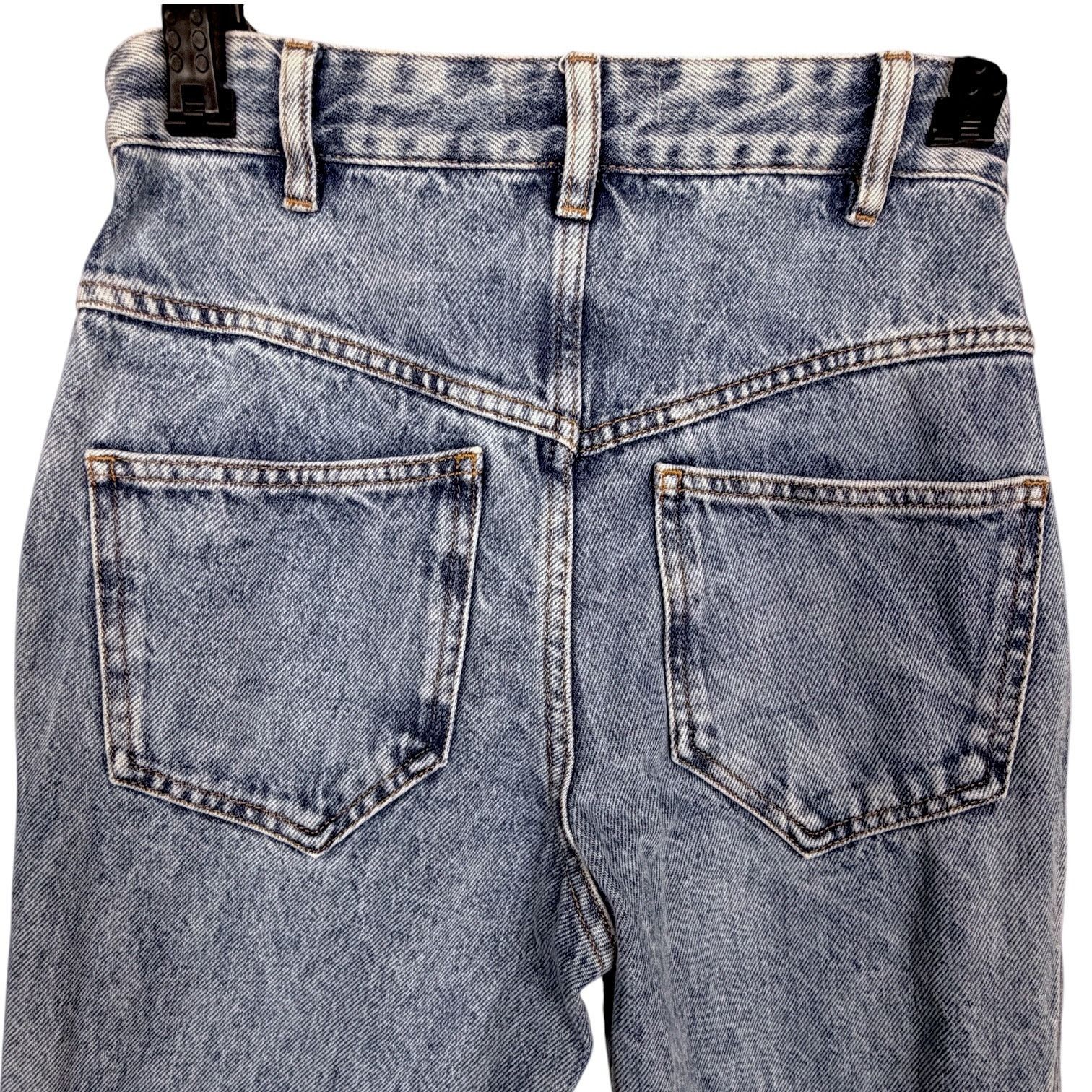 Isabel Marant Etoile Isabel Marant Etoile Straight Leg High Rise Jeans Light 34 Size 26" / US 2 / IT 38 - 9 Thumbnail