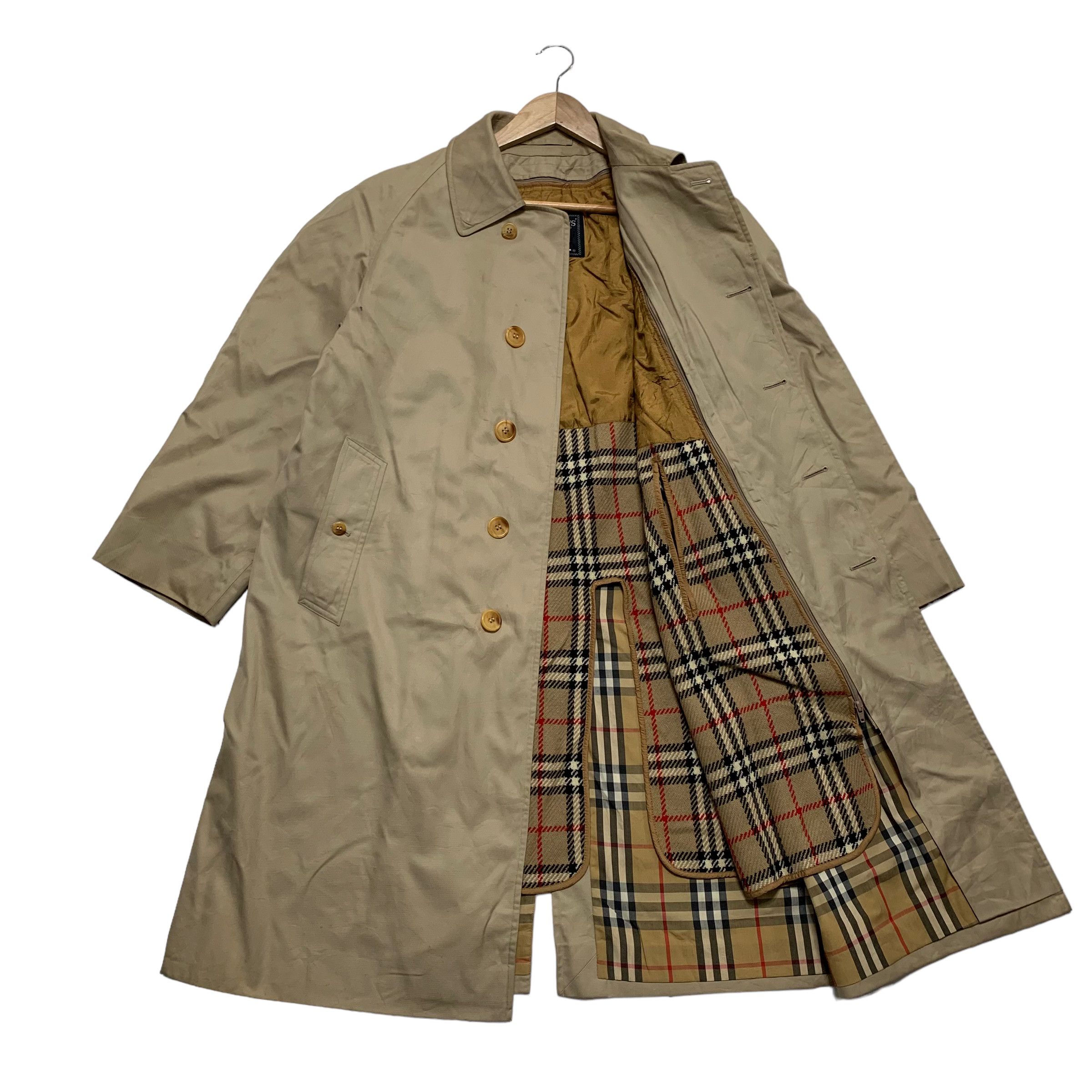 Burberry Burberrys Nova Check Trench Coat Size US M / EU 48-50 / 2 - 4 Thumbnail