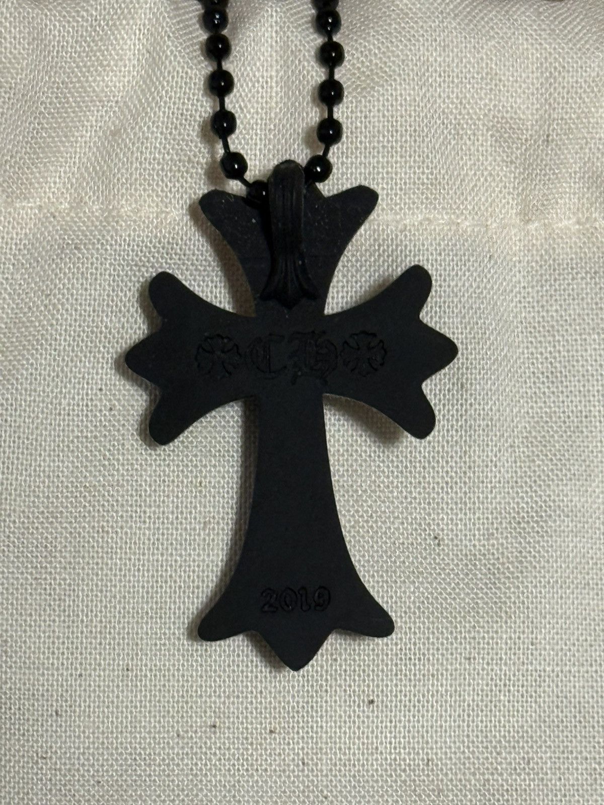 Chrome Hearts Chrome Hearts Silichrome Black pendant Size ONE SIZE - 2 Thumbnail