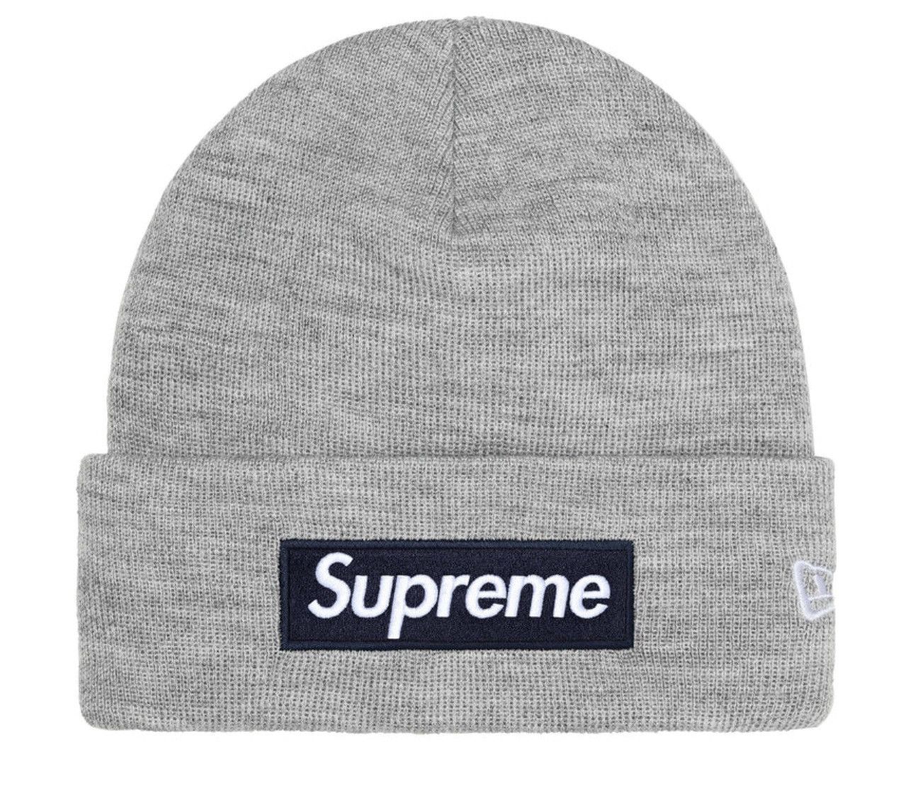 Supreme Supreme Crochet Beanie (Heather Grey) | Grailed