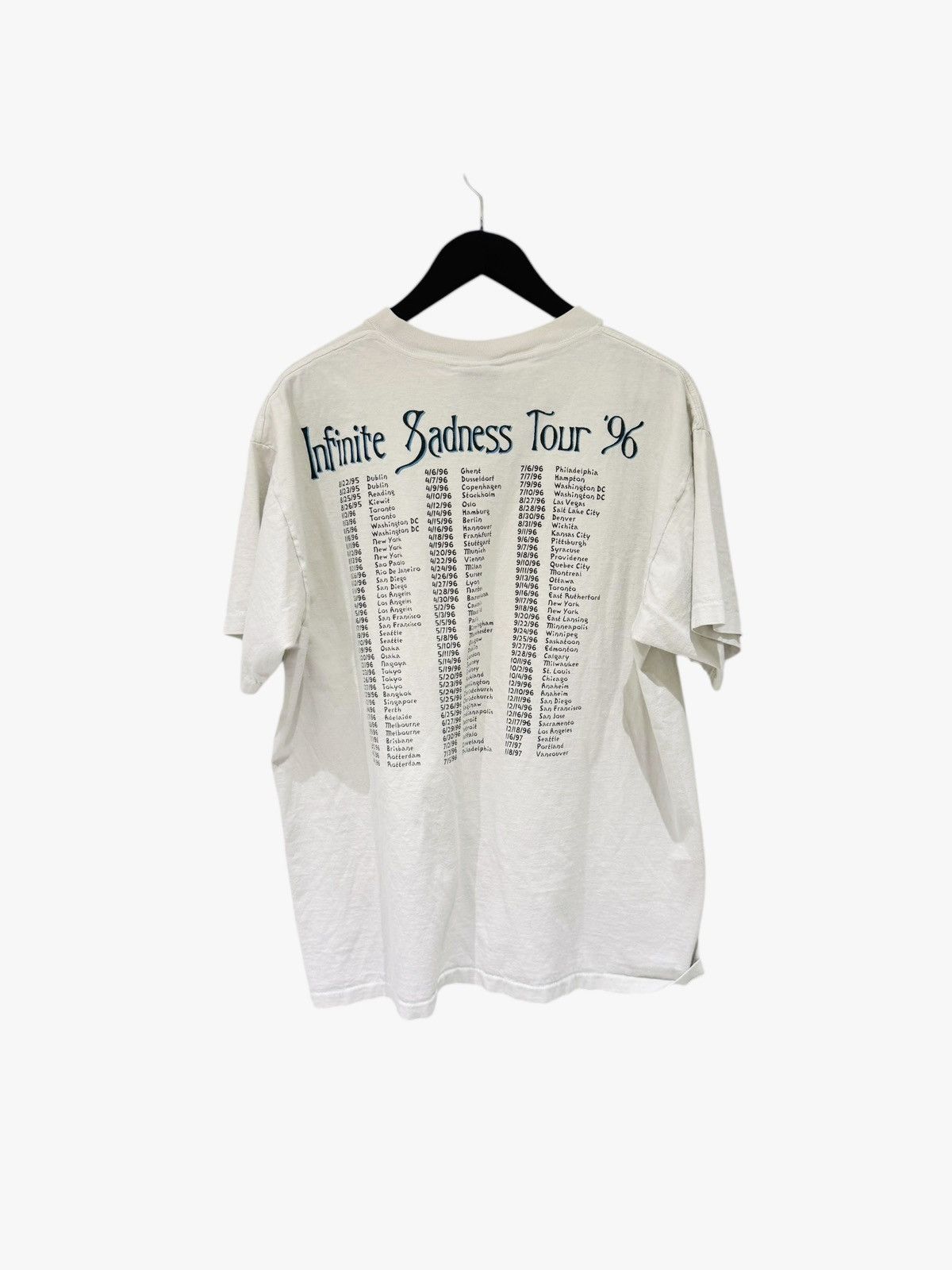 Band Tees 1996 Smashing Pumpkins Infinite Sadness Vintage Band Tee Size US XL / EU 56 / 4 - 3 Thumbnail