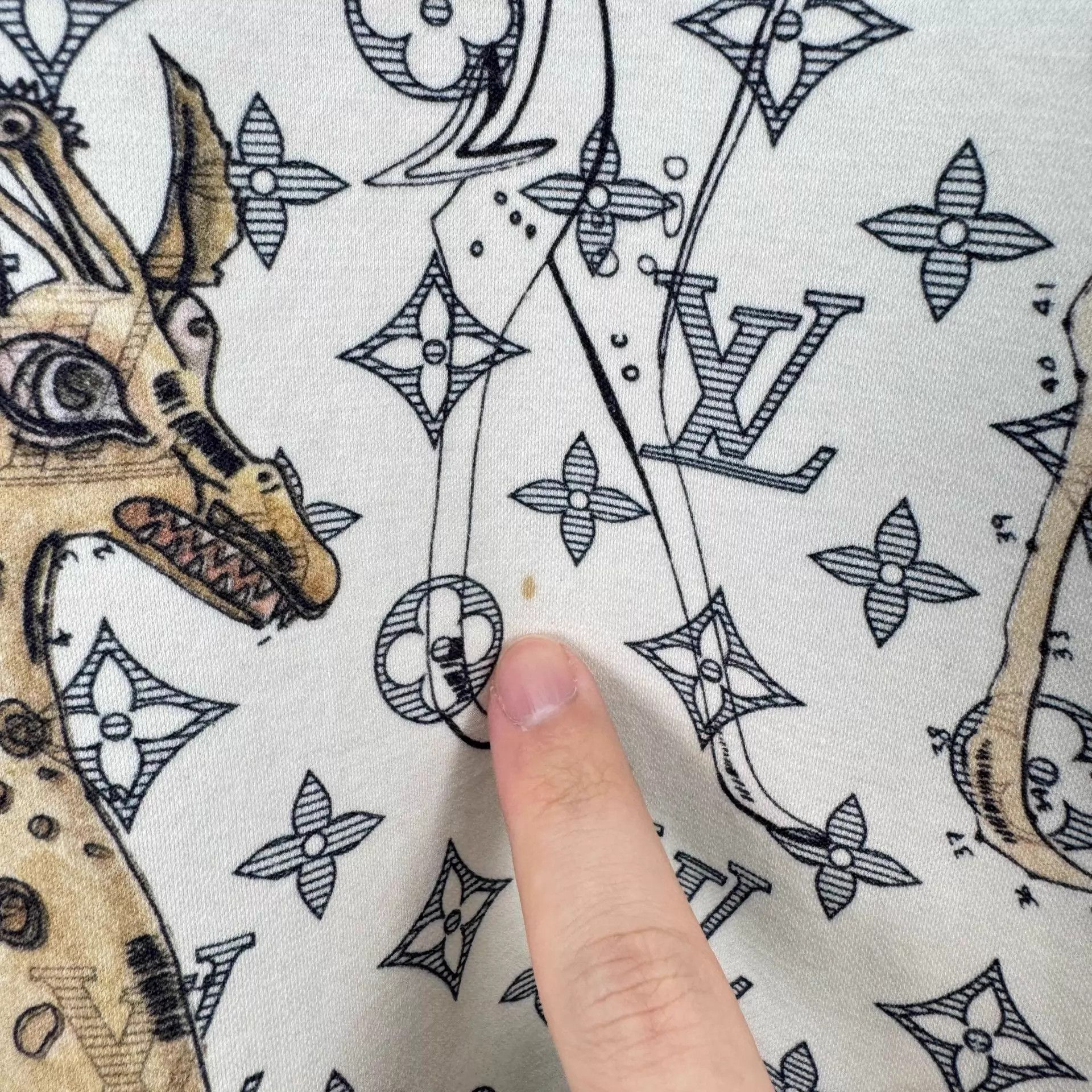 Louis Vuitton LV Zoo Monogram All Over Print Short Tee 5L 98 New Size 4XL / US 24-26 - 5 Thumbnail