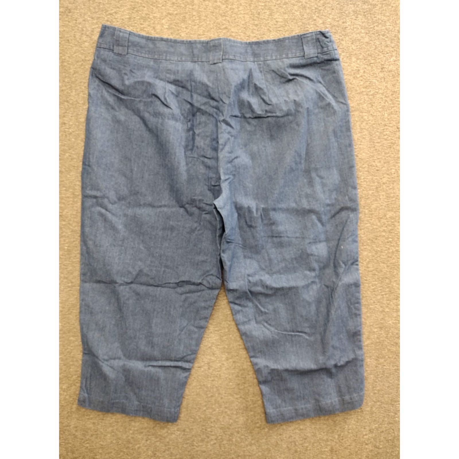 Vintage White Stag Women's Cotton Blend Capri Jeans Size 18 Size 40" / US 18 - 2 Thumbnail