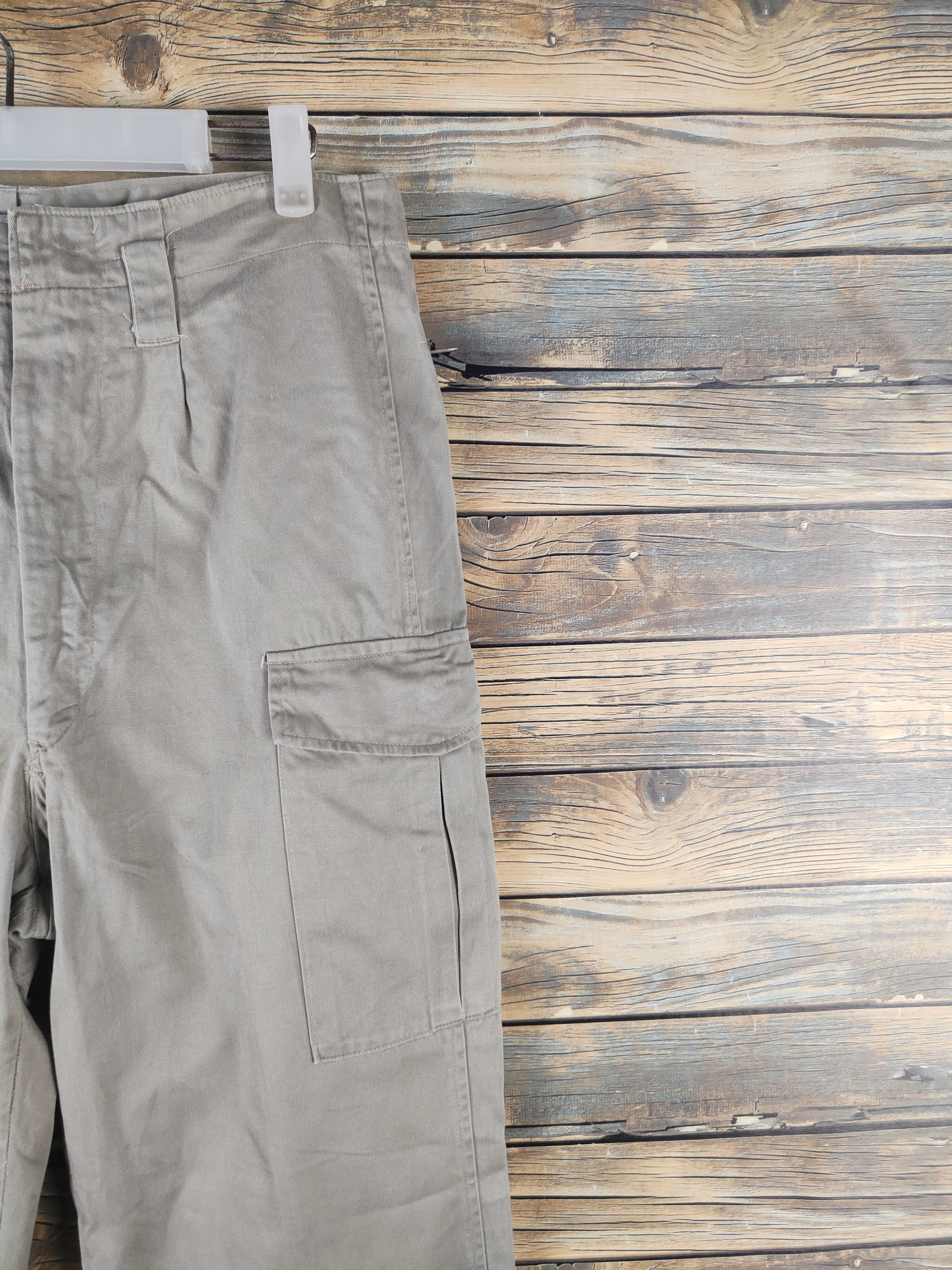 Japanese Brand DL Japanese Brand Beige Multipocket Cargo Pants #2674 Size US 30 / EU 46 - 5 Thumbnail