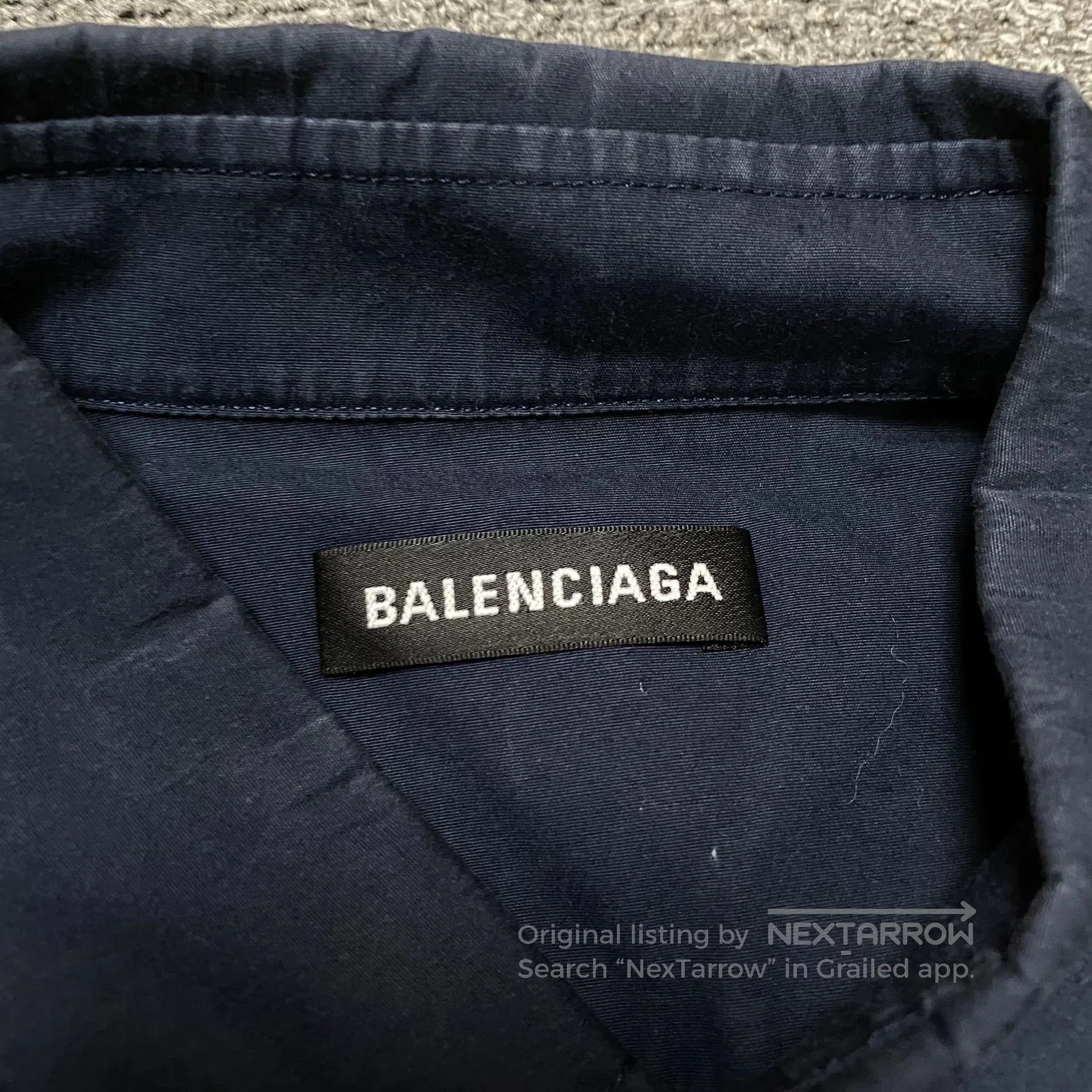 Balenciaga BALENCIAGA LOGO SHIRT. Size US M / EU 48-50 / 2 - 4 Thumbnail