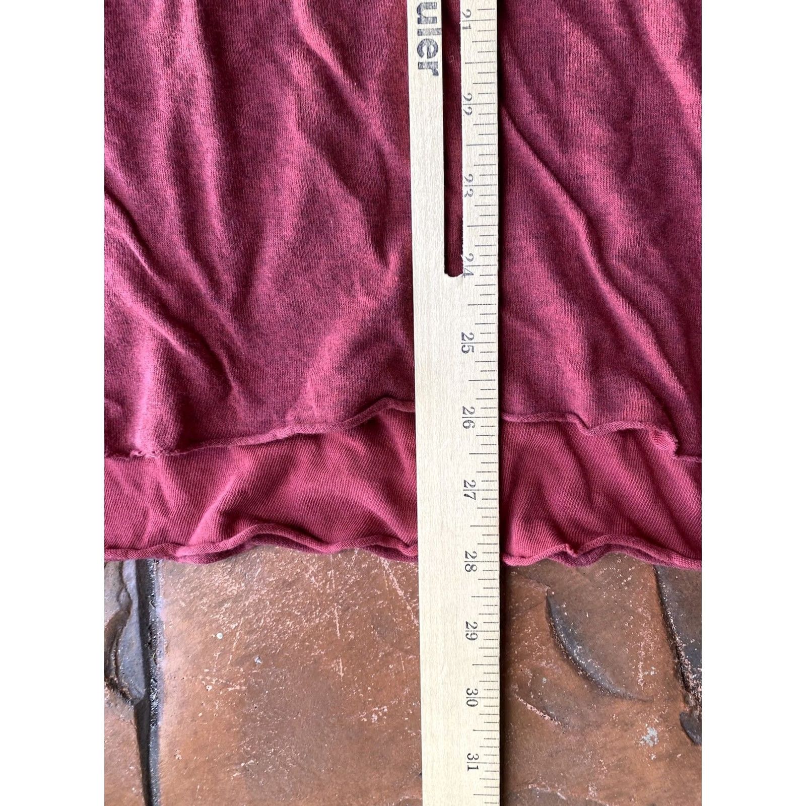 Juicy Couture VINTAGE Juicy Couture Hoodie XL Red Distressed Too Rough a Ride For The Soft Life Graphic Print Women Size XL / US 12-14 / IT 48-50 - 8 Thumbnail