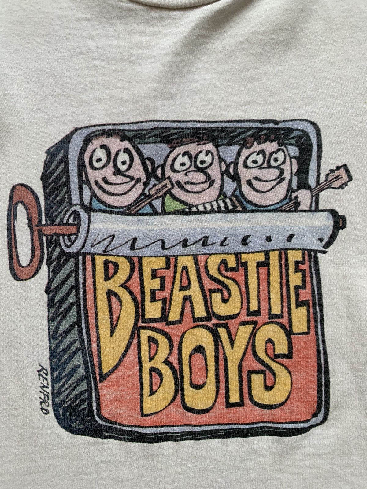 Vintage 🔥BEASTIE BOYS HELLO NASTY 1998 TOUR PROMO T-SHIRT Size US M / EU 48-50 / 2 - 4 Thumbnail