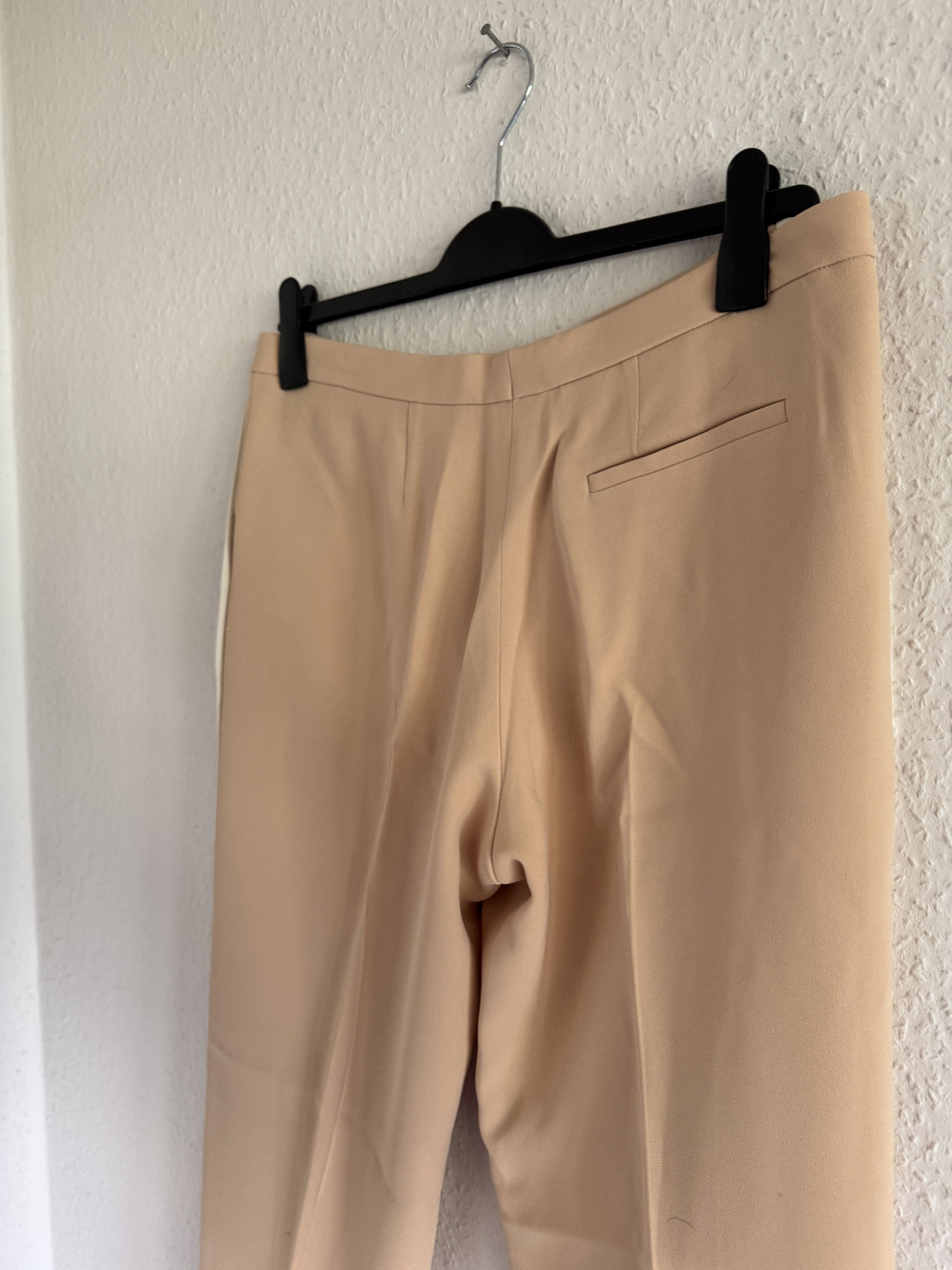 Chloe Beige Side-Stripe Trousers Size 30" / US 8 / IT 44 - 6 Thumbnail