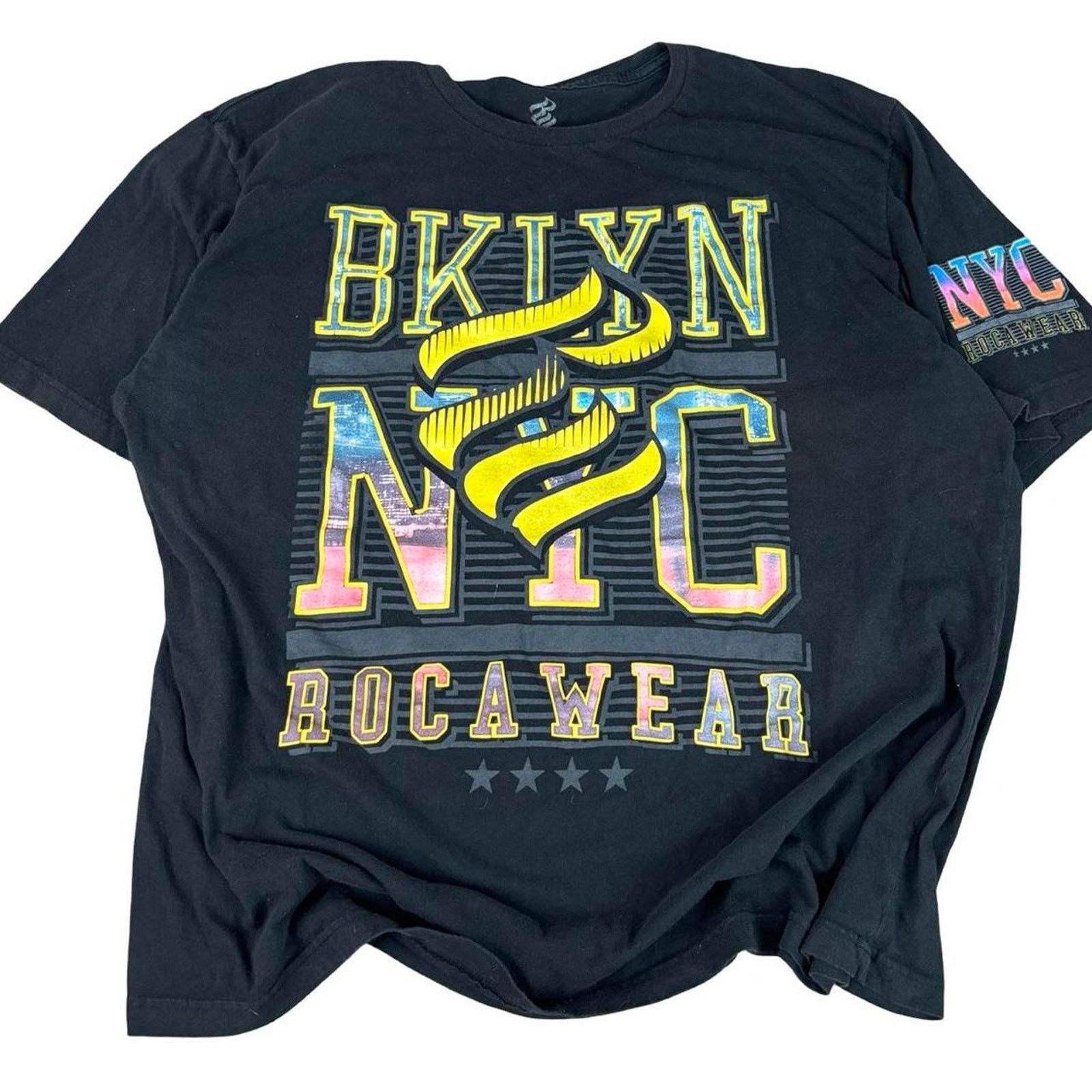 JNCO × Rocawear × Southpole Y2K RocaWear Baggy T-shirt Size US XXL / EU 58 / 5 - 1 Thumbnail