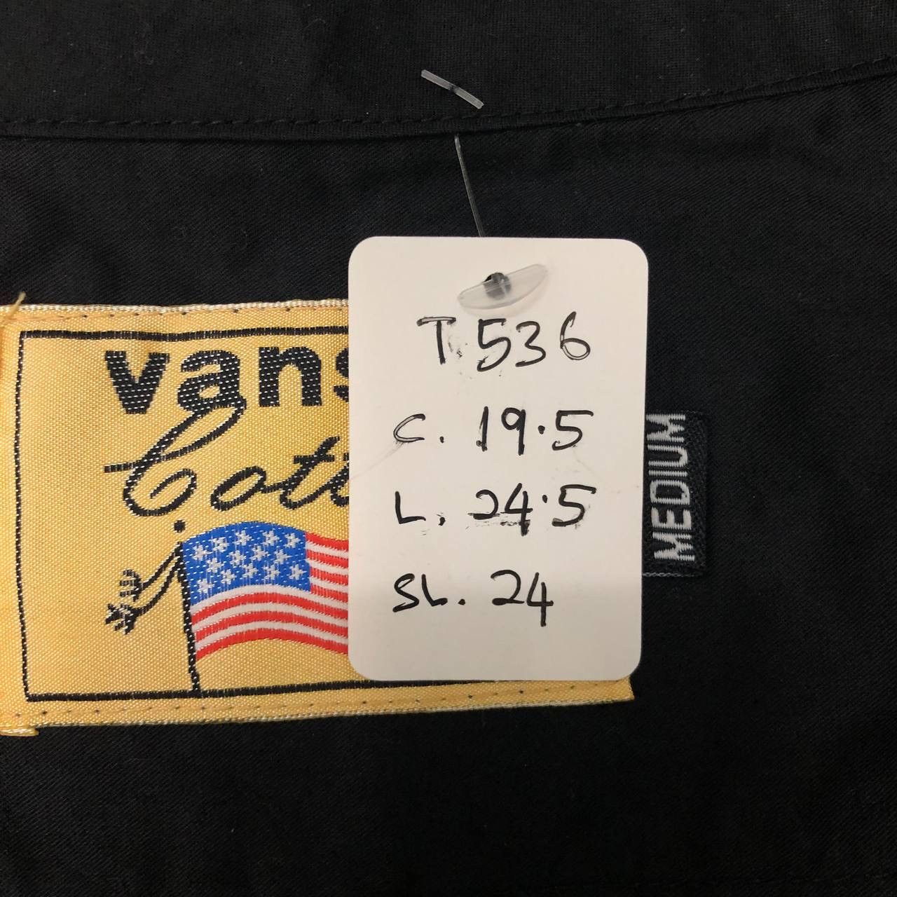 Vanson Leathers T536. VANSON SKULL RACING TEAM SHIRTS Size US M / EU 48-50 / 2 - 10 Thumbnail