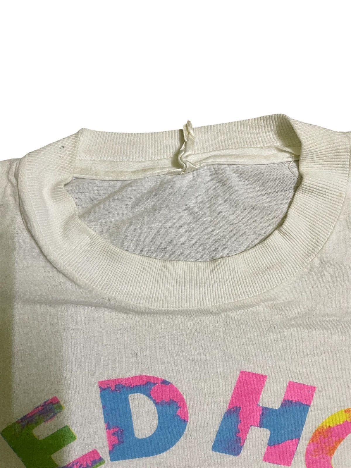 Band Tees × Vintage RARE VINTAGE RED HOT CHILLI PEPPERS 1989 PROMO TEE Size US XS / EU 42 / 0 - 4 Thumbnail