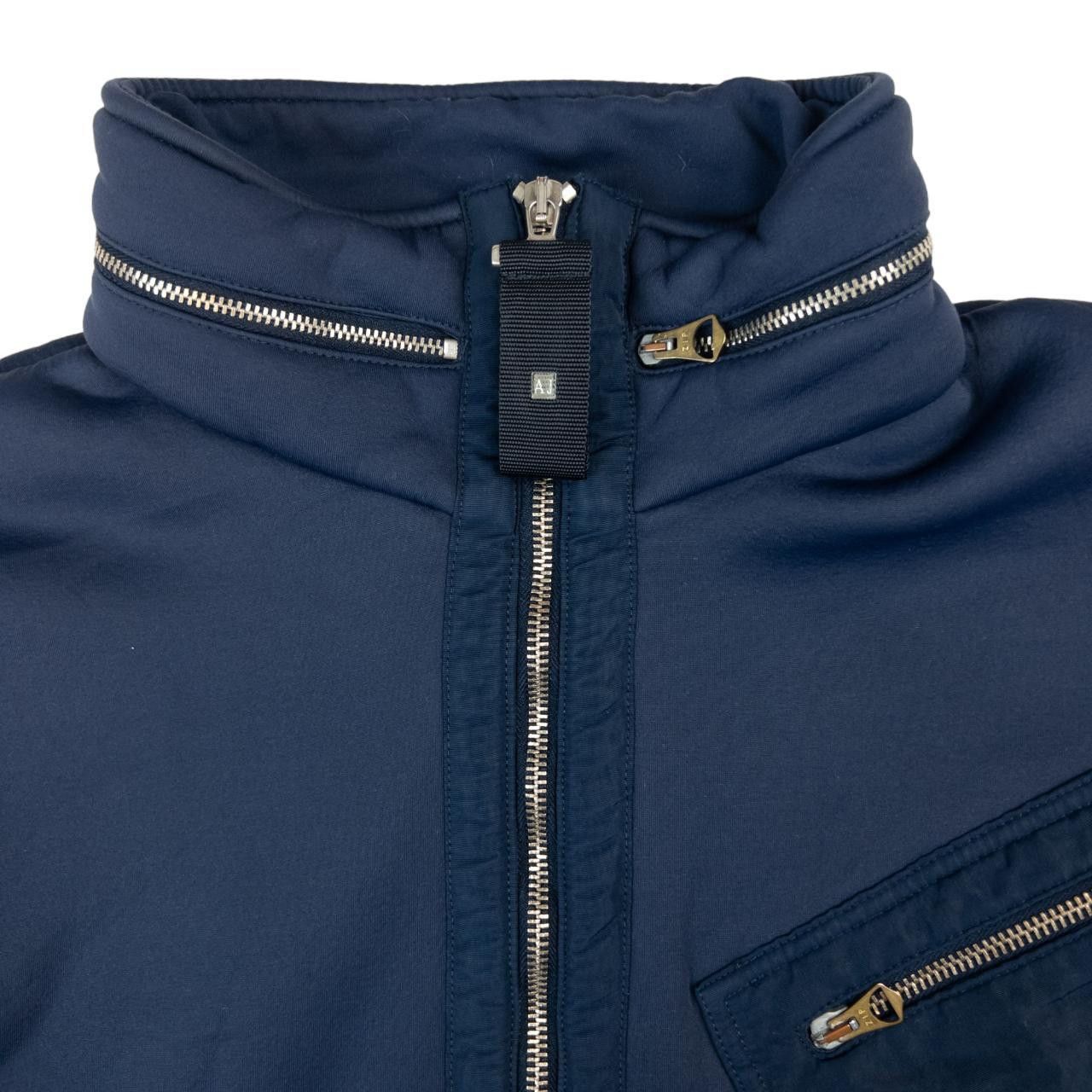 Armani Vintage Armani Jeans 'Scuba' Fleece Lined Jacket Size M Size US M / EU 48-50 / 2 - 3 Thumbnail