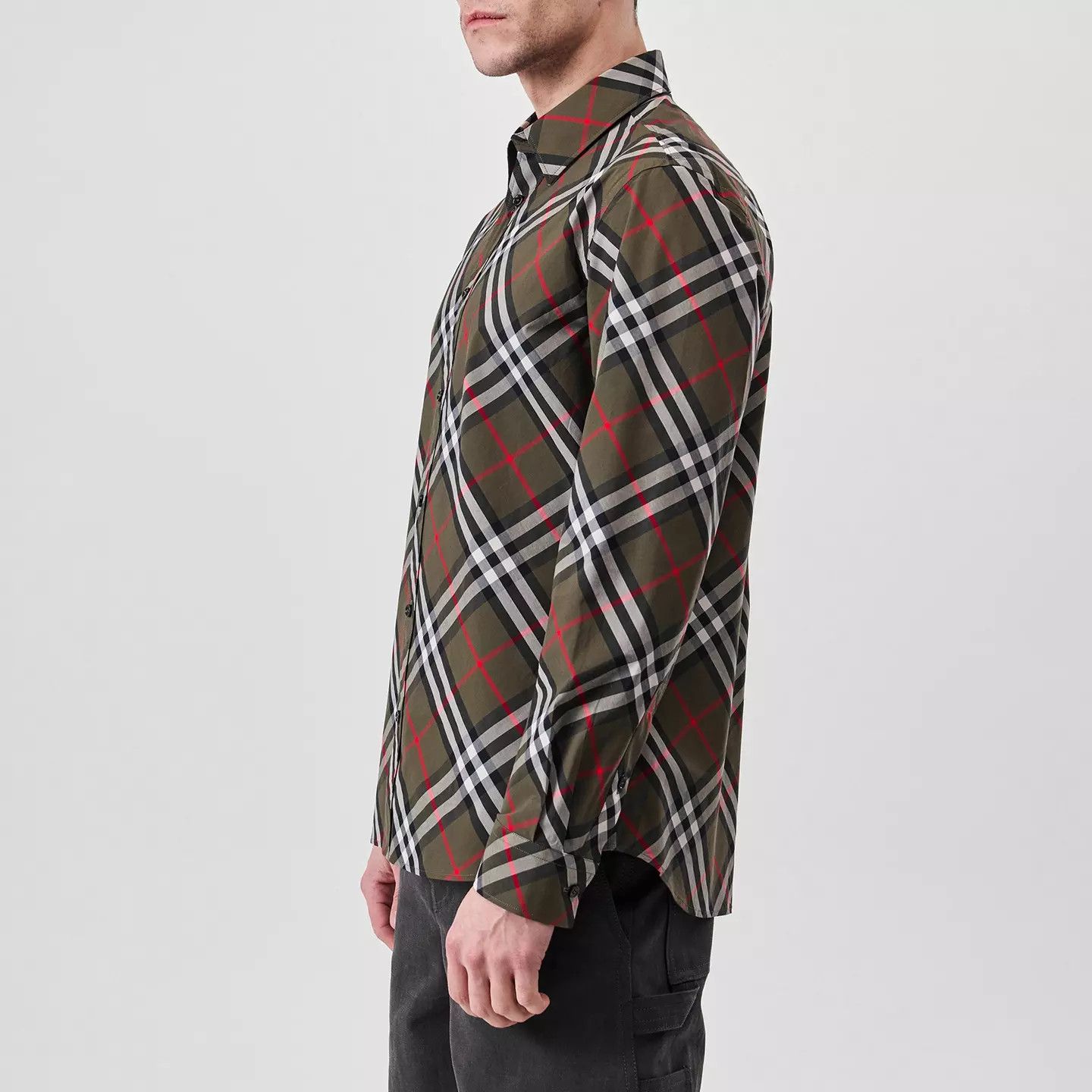 Burberry o1g2r1mq0426 Casual Check Shirt in Multicolor Size US L / EU 52-54 / 3 - 3 Thumbnail