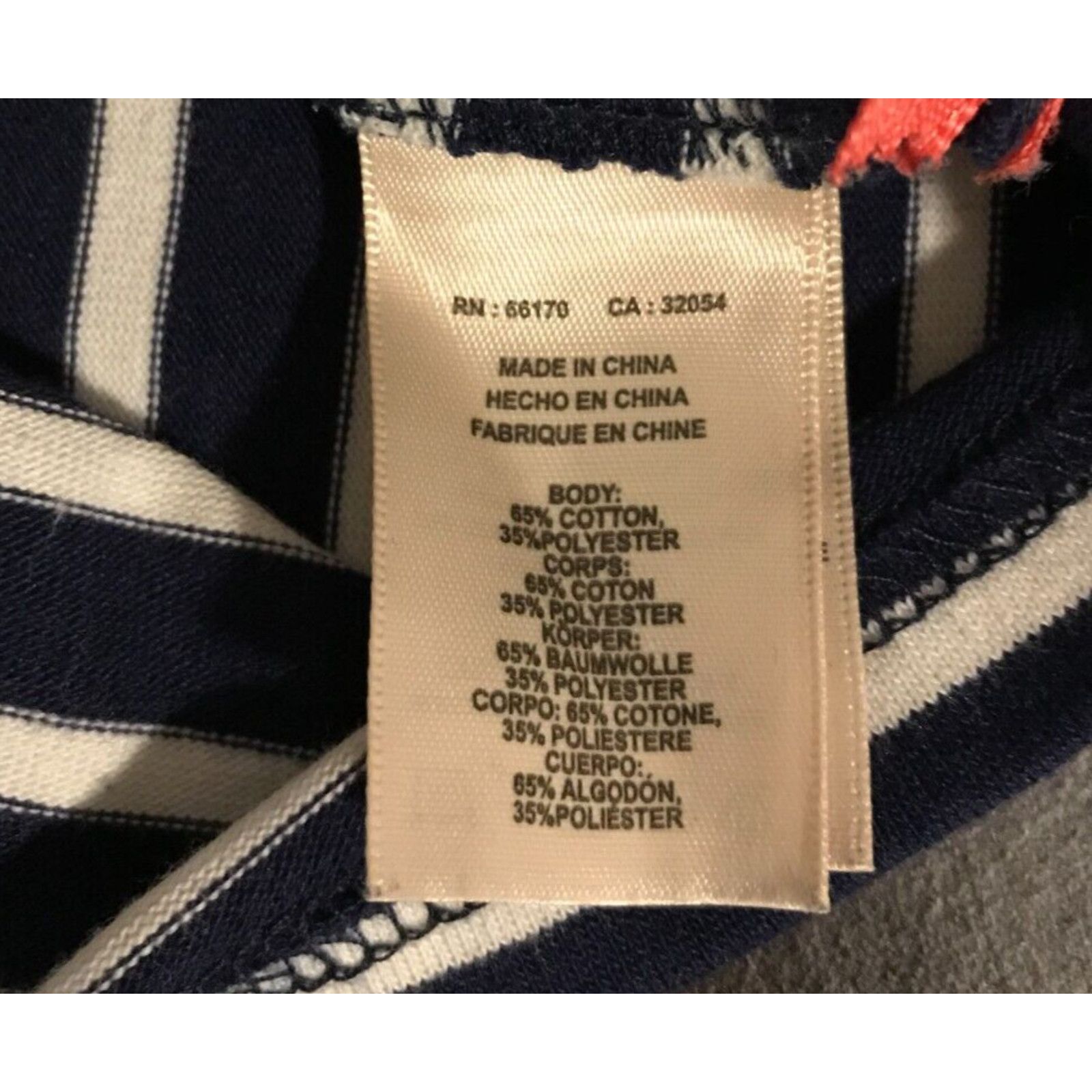 Anthropologie Anthropologie Lil’s Closet Blue/White Stripe Zip Top Size XS / US 0-2 / IT 36-38 - 9 Thumbnail