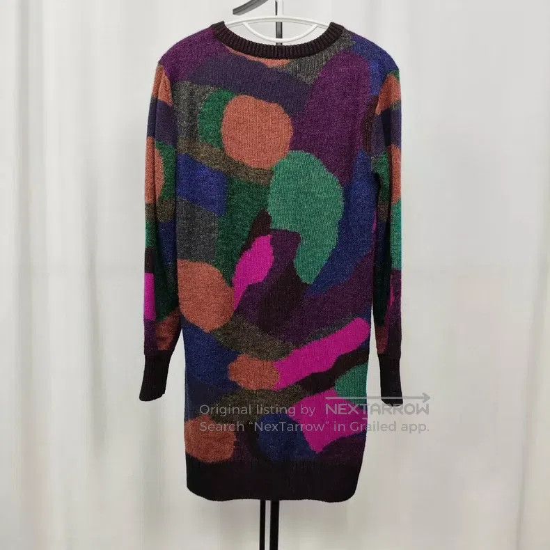 Chanel Chanel Purple and green colour matching sweater Size XXS / US 00 / IT 34 - 2 Thumbnail