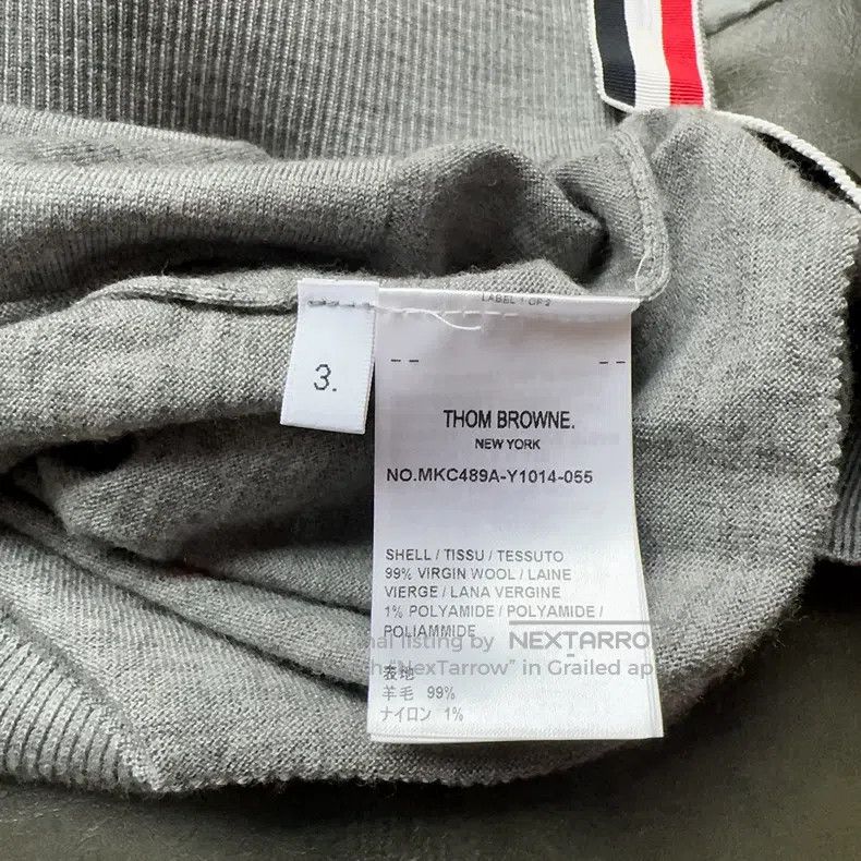 Thom Browne Thom Browne Single-Breasted Casual Long Sleeve Knit Top Size US L / EU 52-54 / 3 - 4 Thumbnail