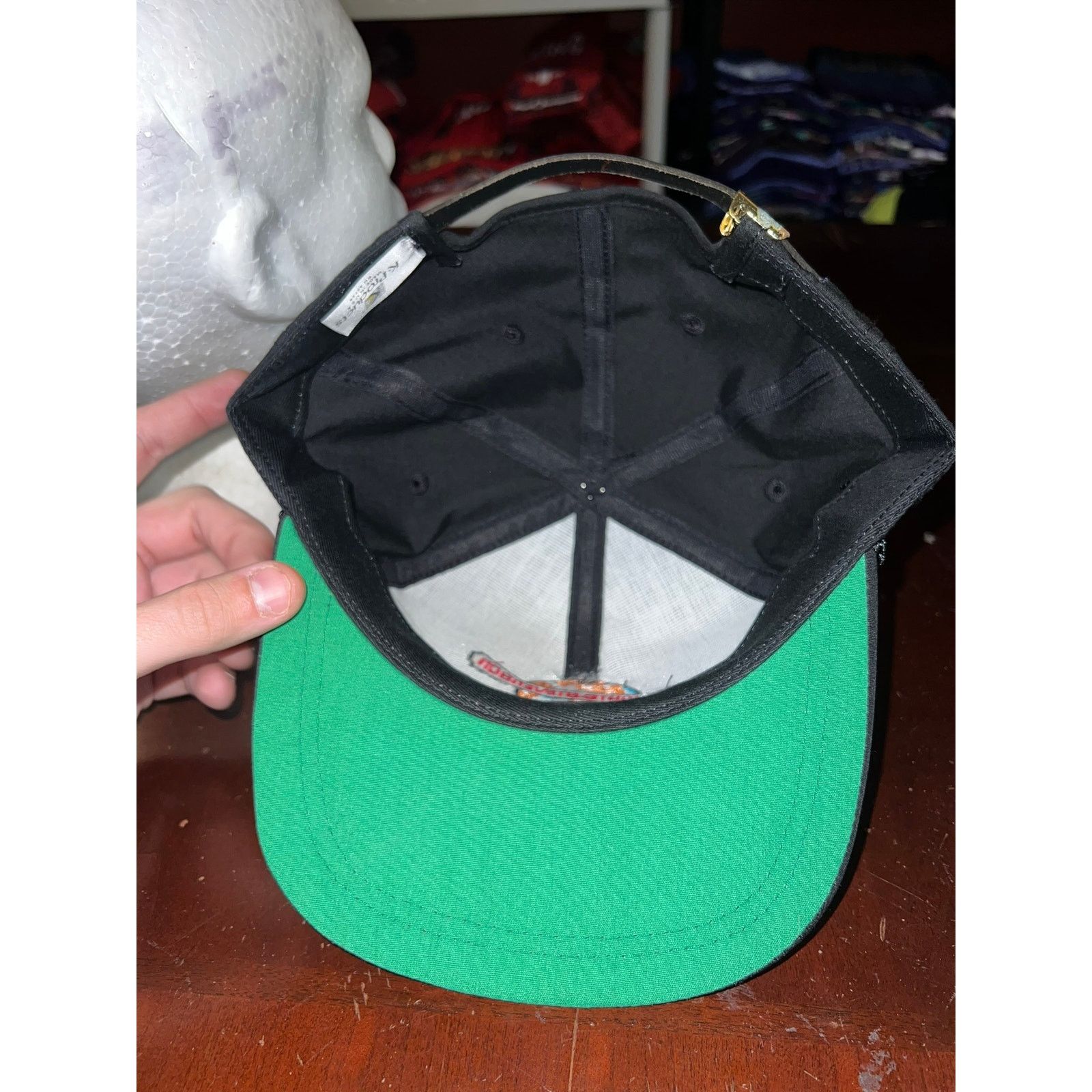 Vintage Vintage Denver Roper Hat Stewart & Stevenson Black Cap VTG Size ONE SIZE - 6 Thumbnail