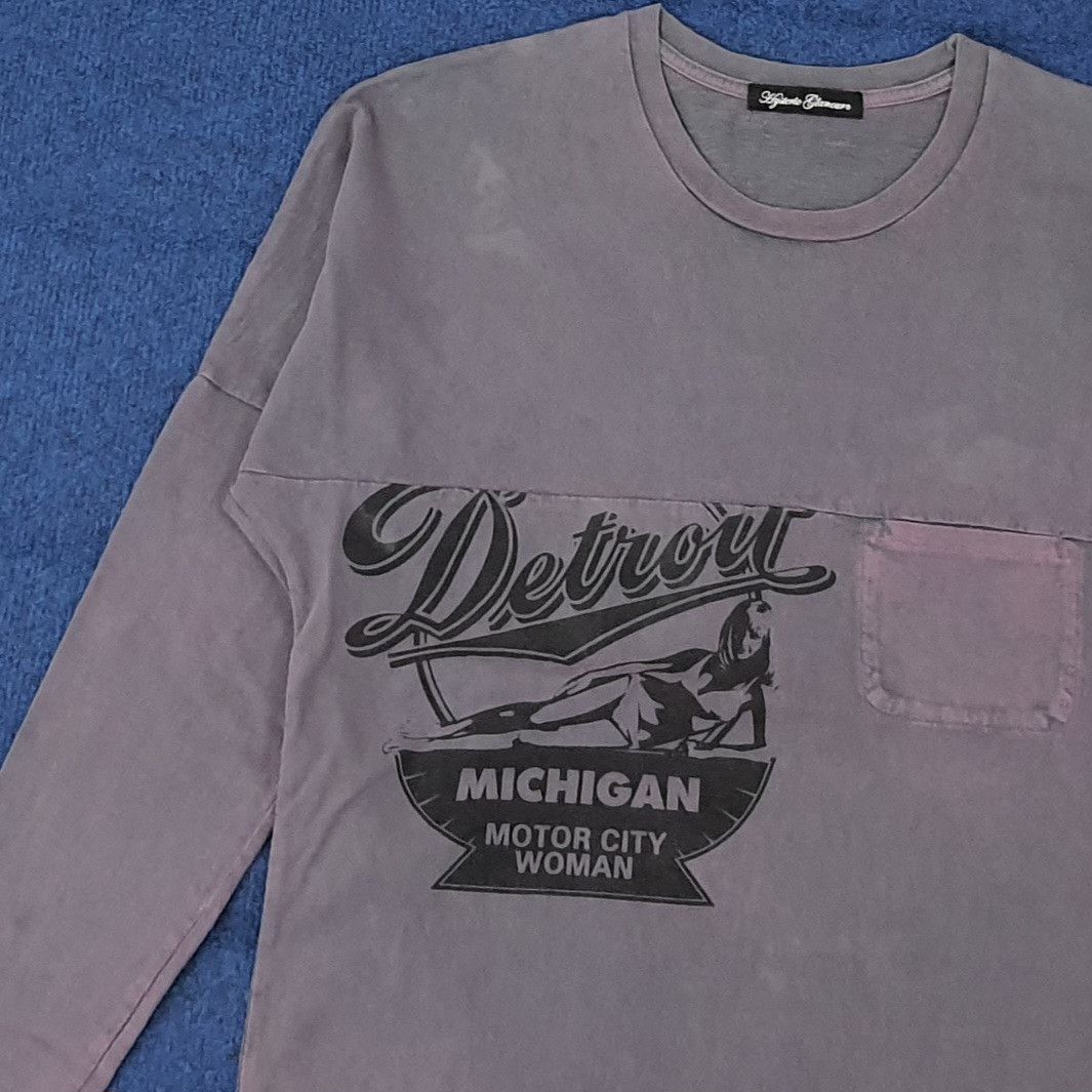 Hysteric Glamour Vintage Hysteric Glamour Michigan Motor City Tshirt C267N74 Size M / US 6-8 / IT 42-44 - 2 Thumbnail