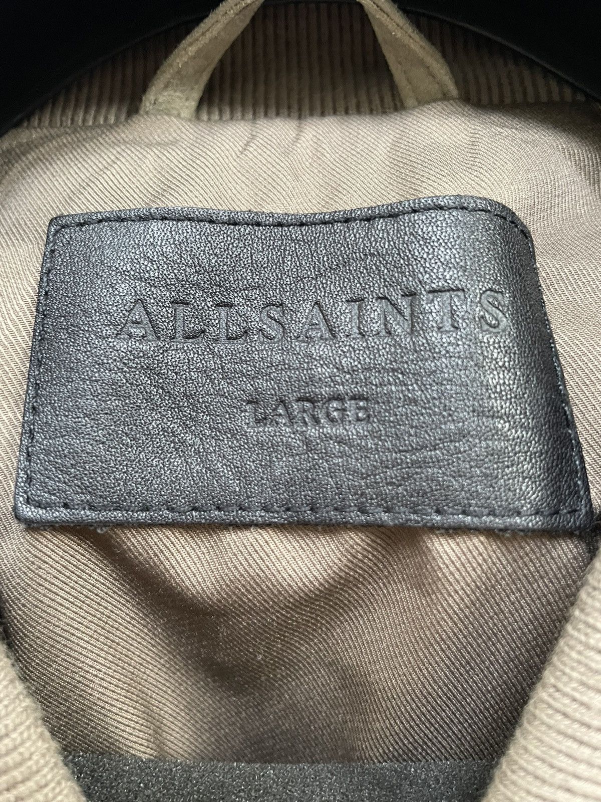 Allsaints All Saints Suede Jacket Size US L / EU 52-54 / 3 - 2 Thumbnail