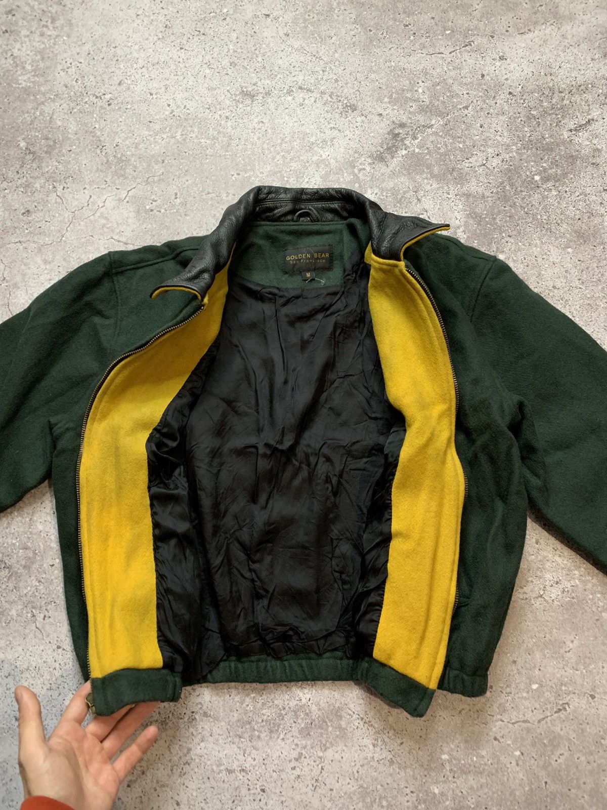 Golden Bear Made in USA Golden Bear USF Varsity Bomber Jacket Size US M / EU 48-50 / 2 - 5 Thumbnail