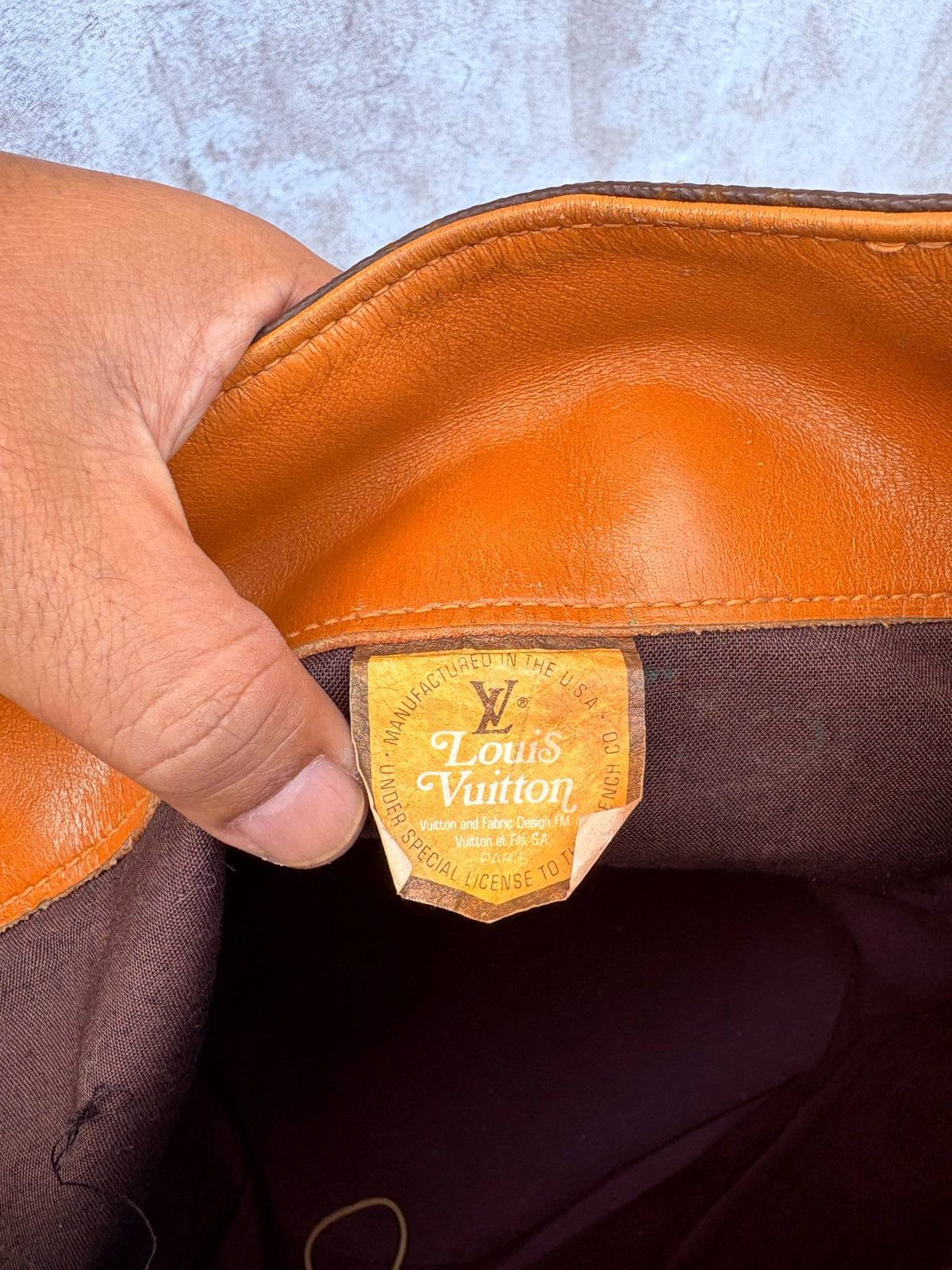 Louis Vuitton Vintage 80s Louis Vuitton Monogram Marais Bucket GM Tote Bag Size ONE SIZE - 12 Thumbnail